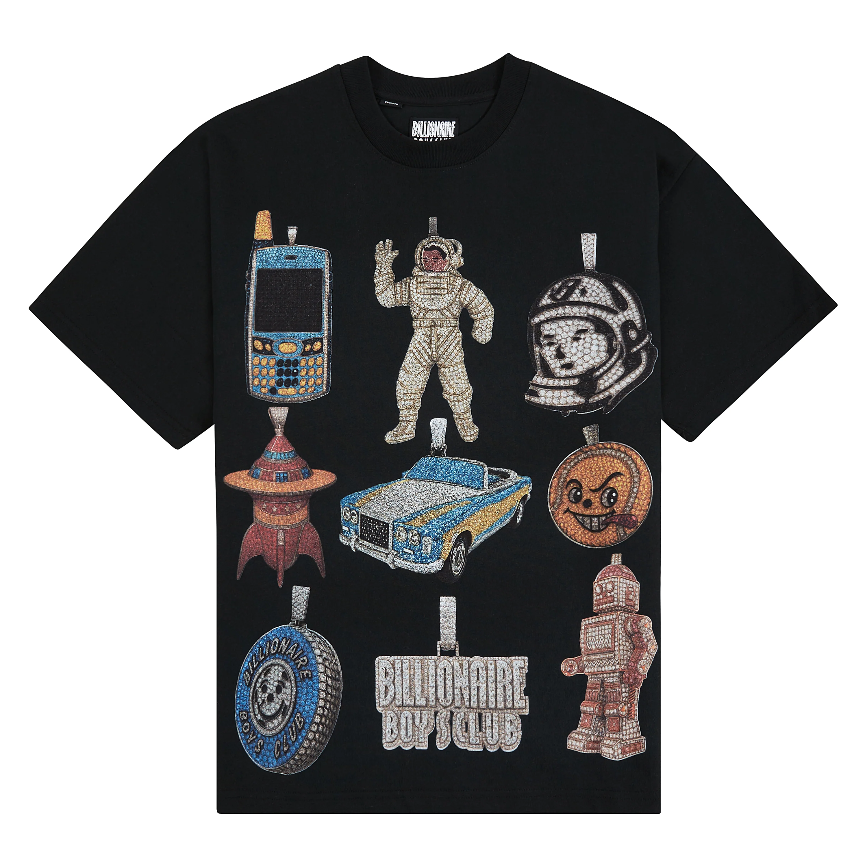 Icy Graphic Tee | Black