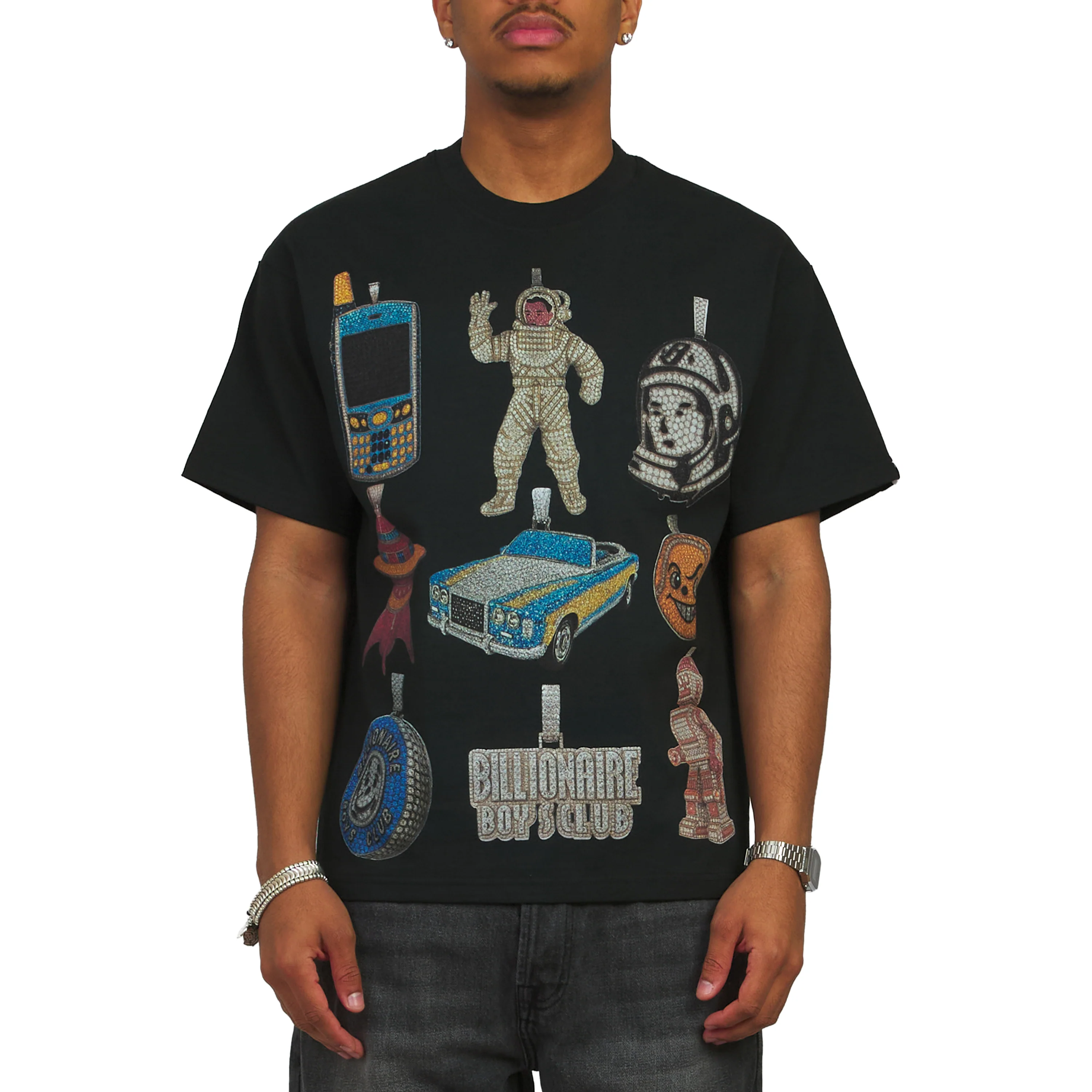 Icy Graphic Tee | Black - Image 3