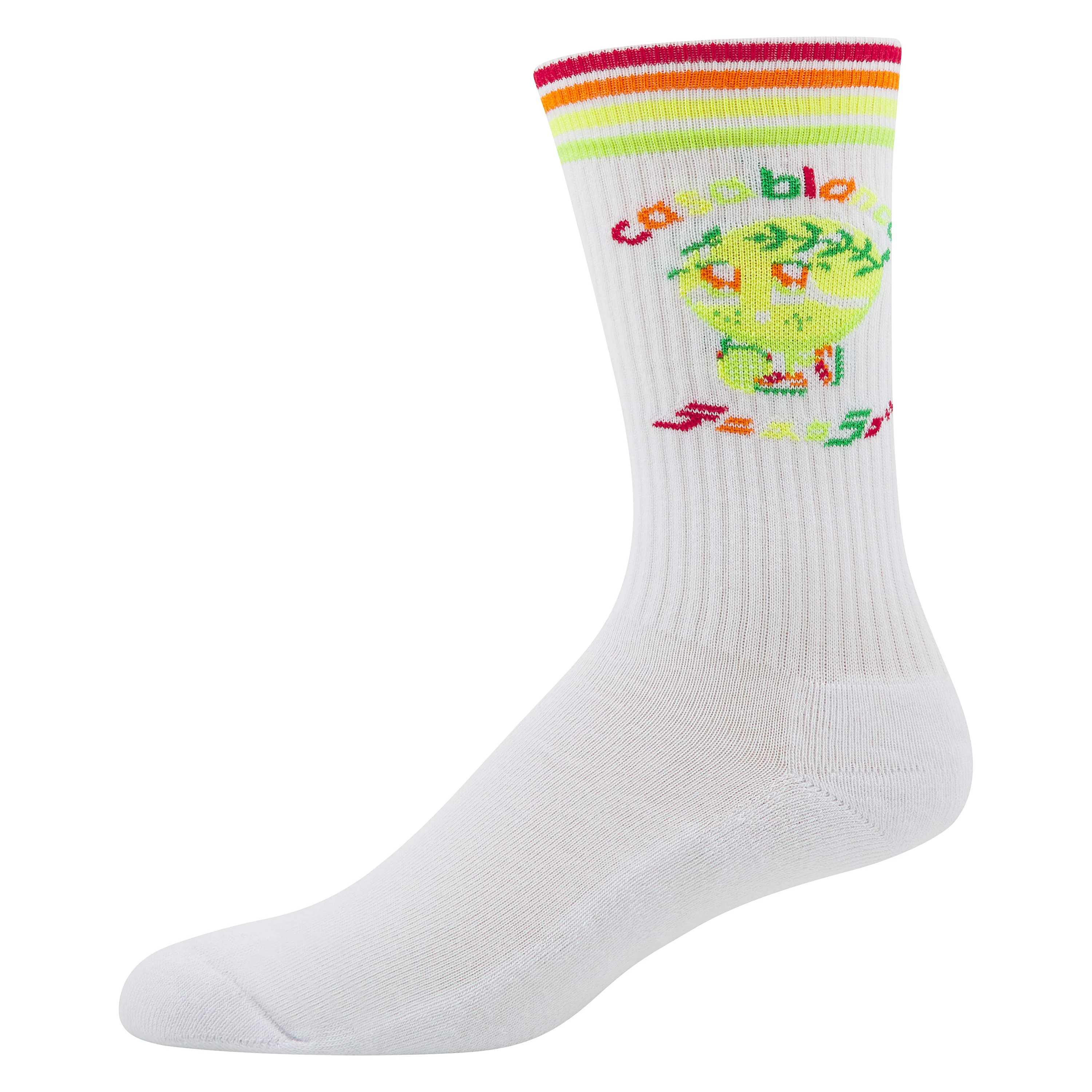 Kawaii Tennis Ball Sock | White - Image 3