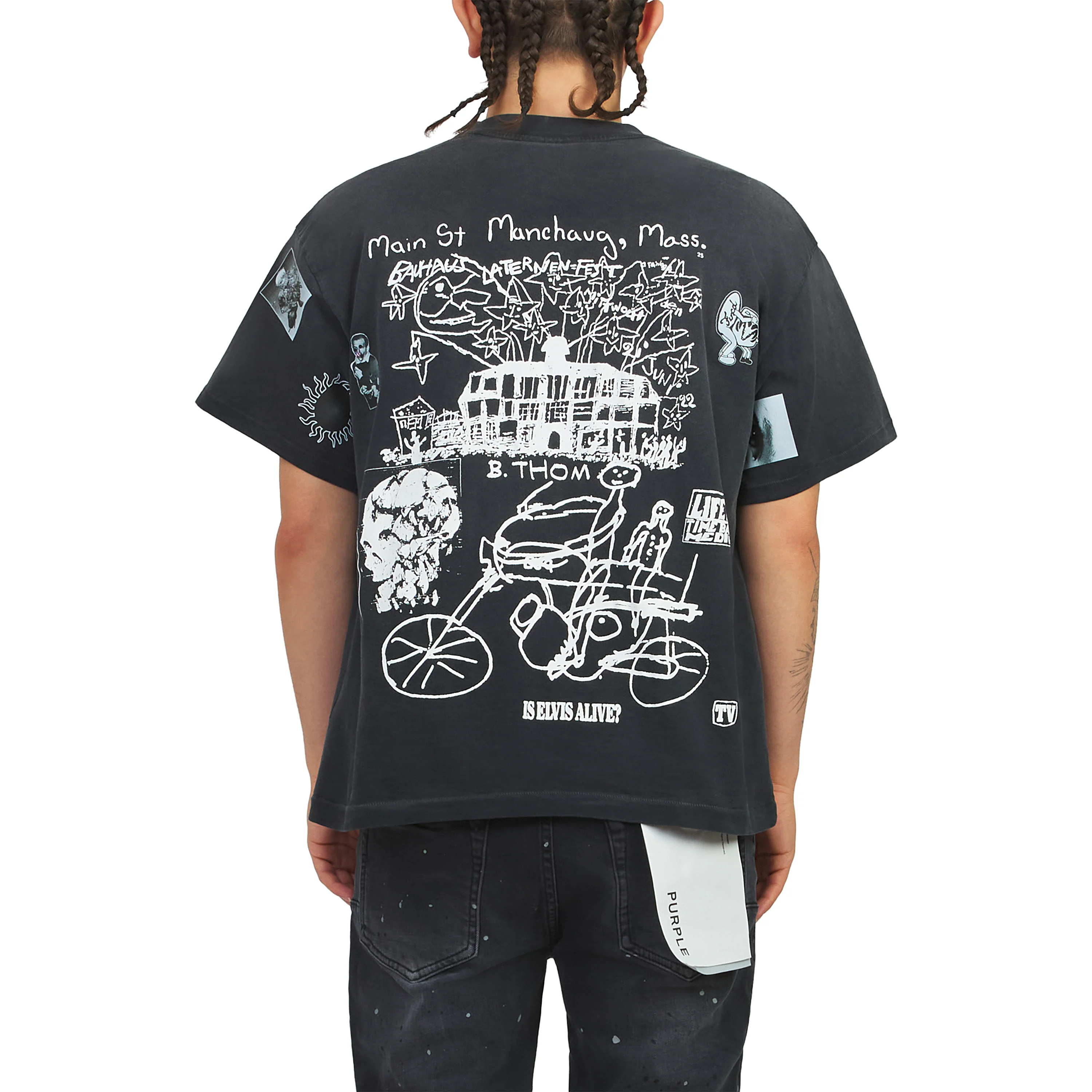 Kennedy Capricorn Tee | Black - Image 3