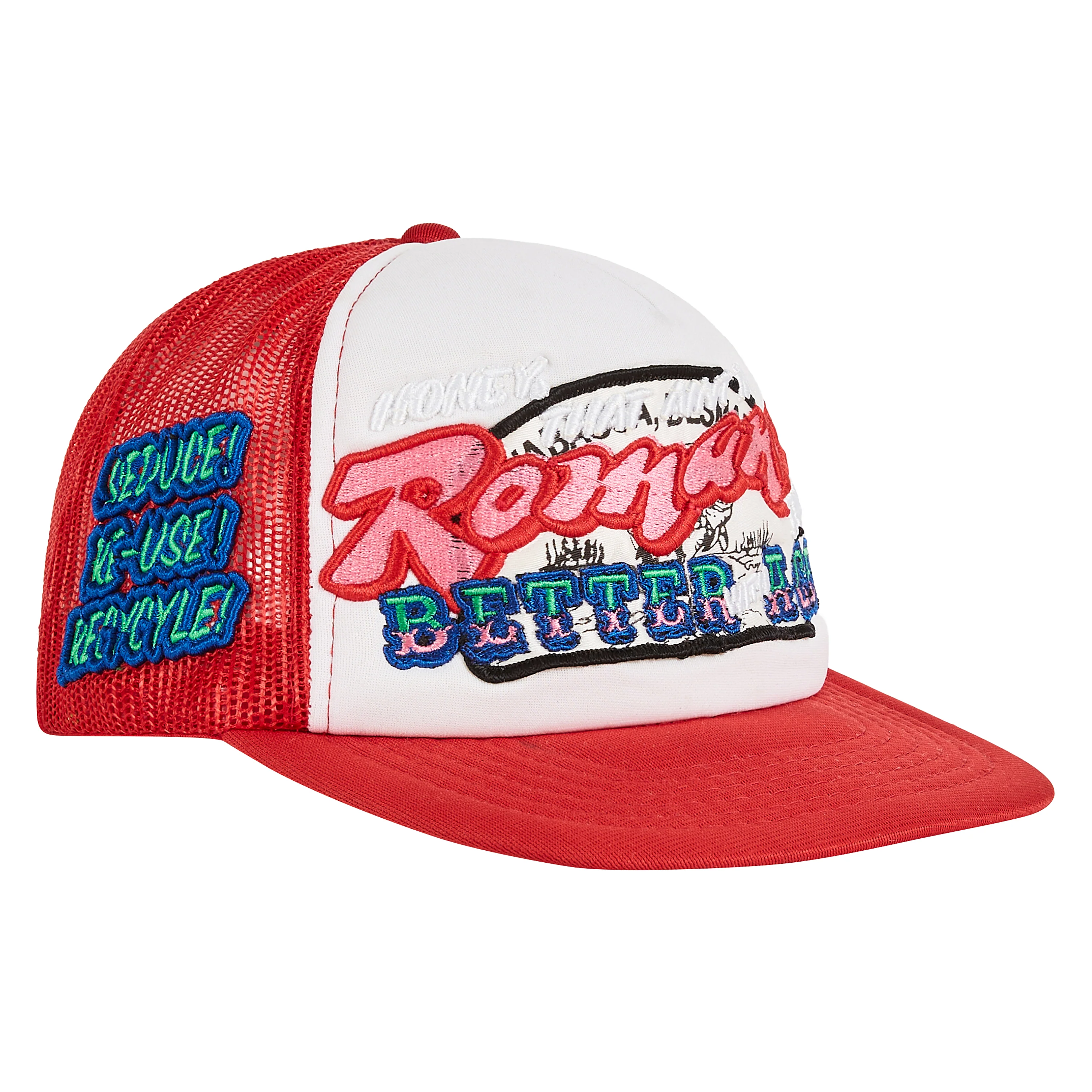 Kinky Vintage Repair Hat | Red/White - Image 3
