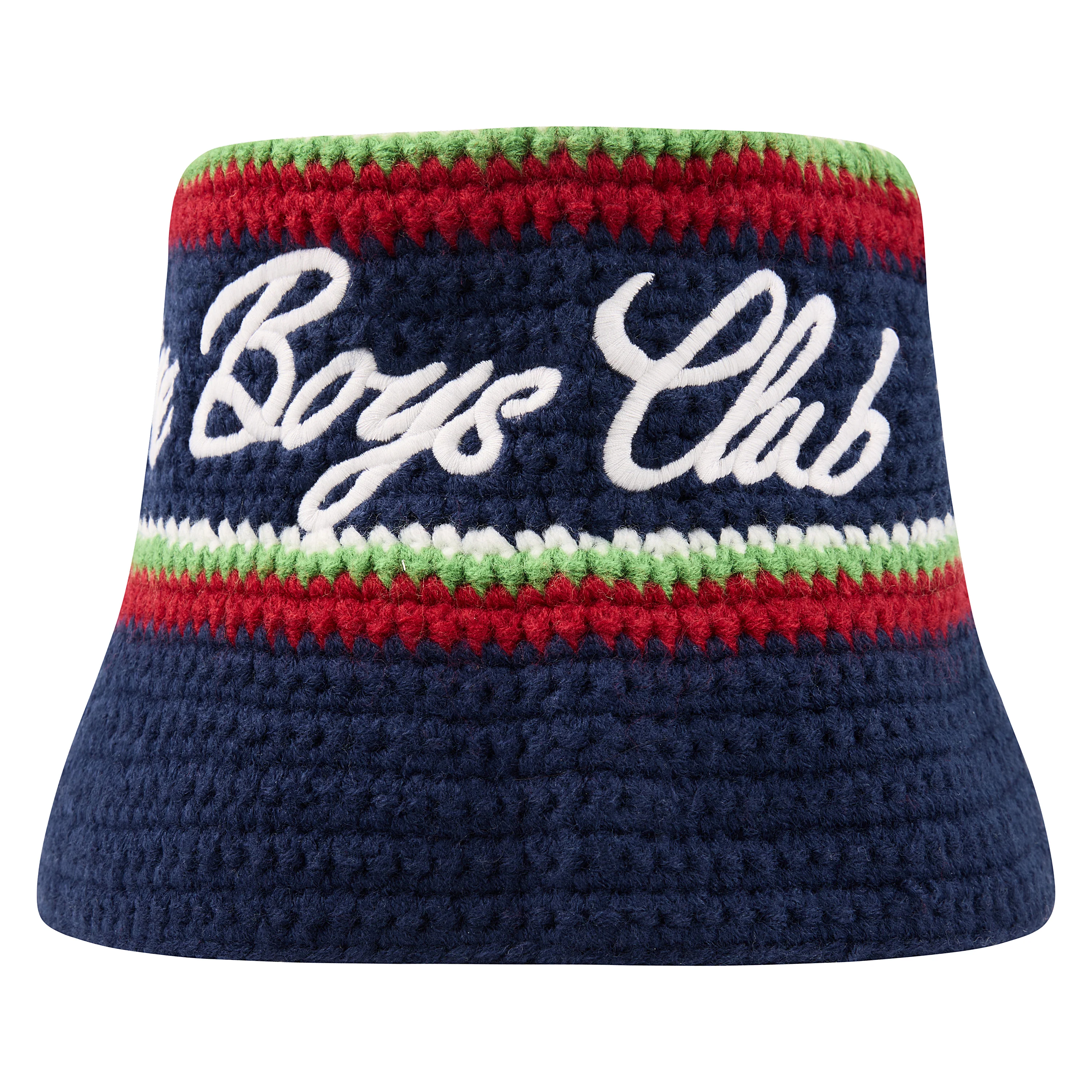 Knit Bucket Hat | Navy Peony - Image 3