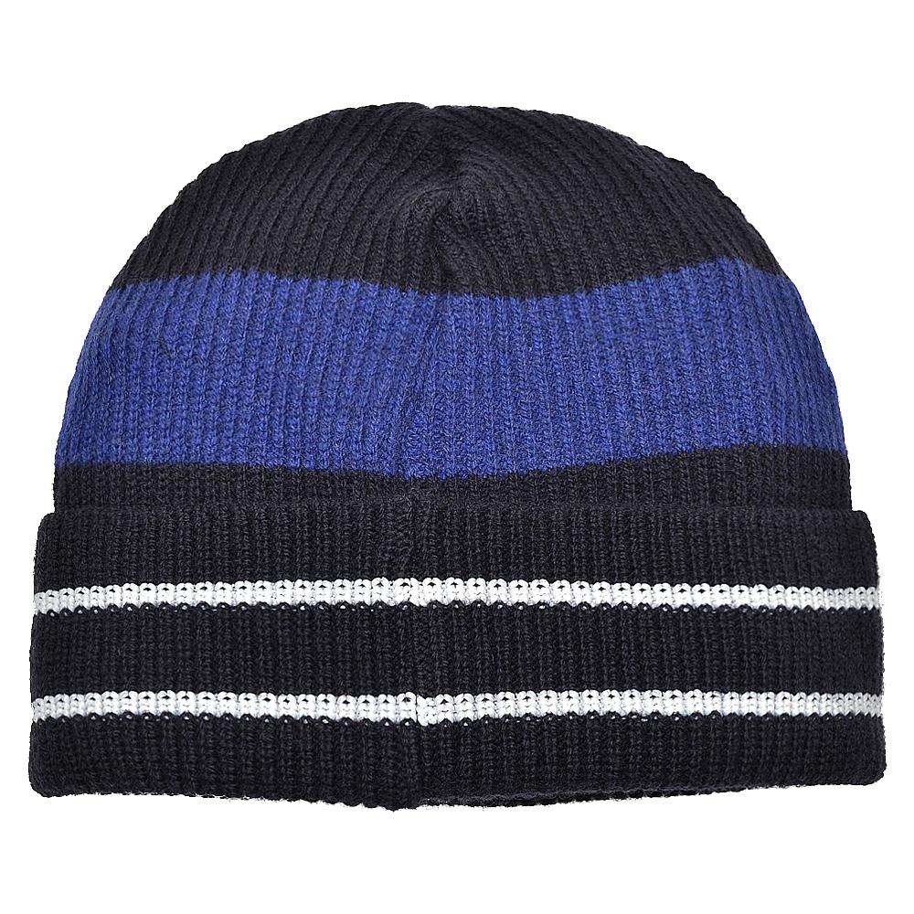 Knitted Beanie | Navy - Image 4