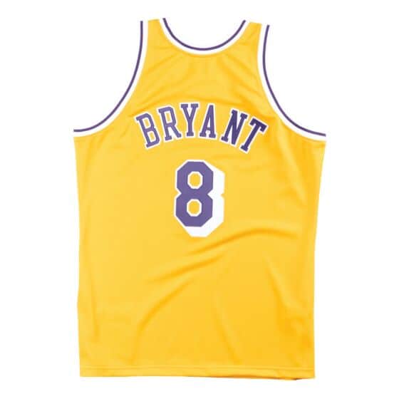 Kobe Bryant 1996/97 LA Lakers Auth Jersey - Image 3