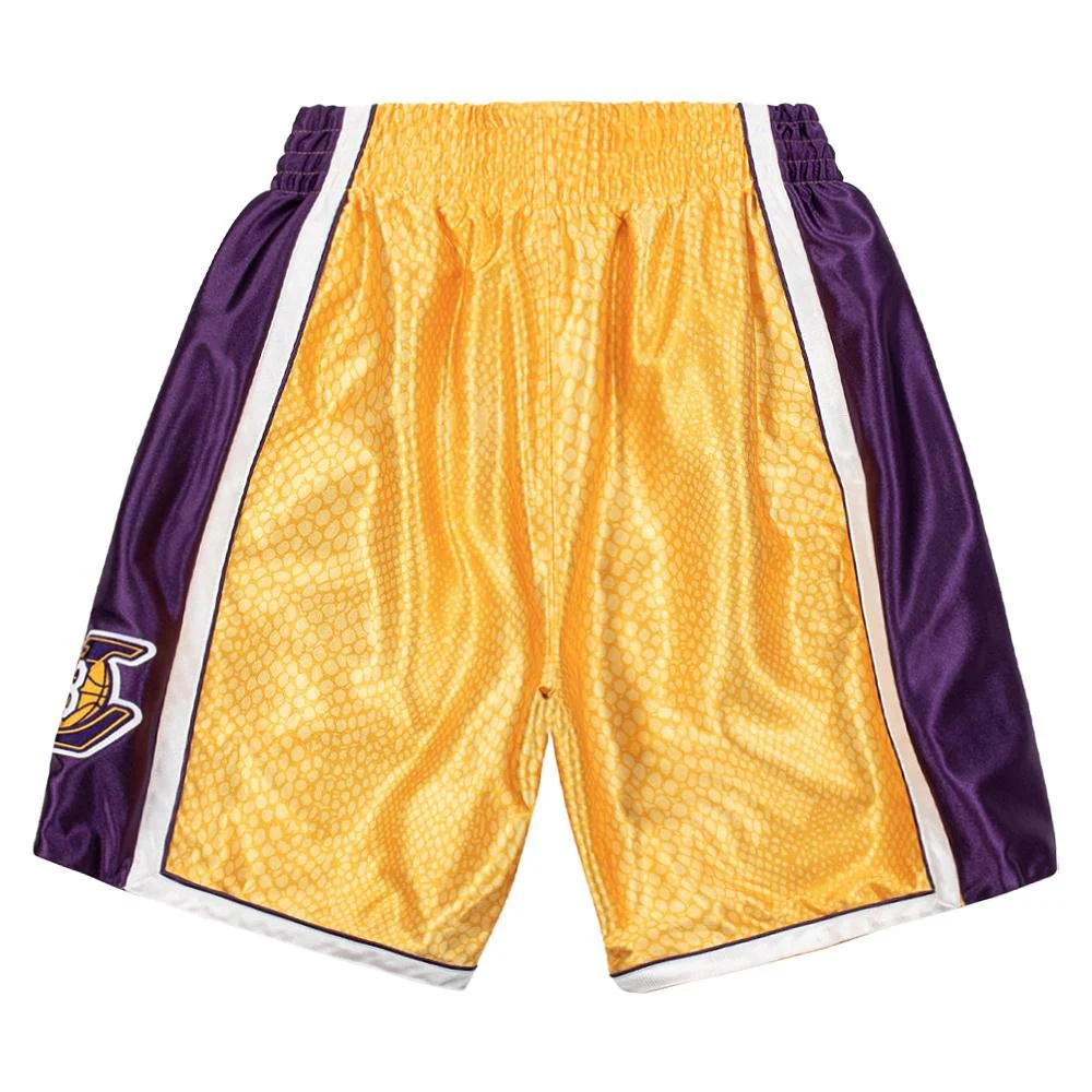 Kobe Bryant LA Lakers Shorts | Gold - Image 4