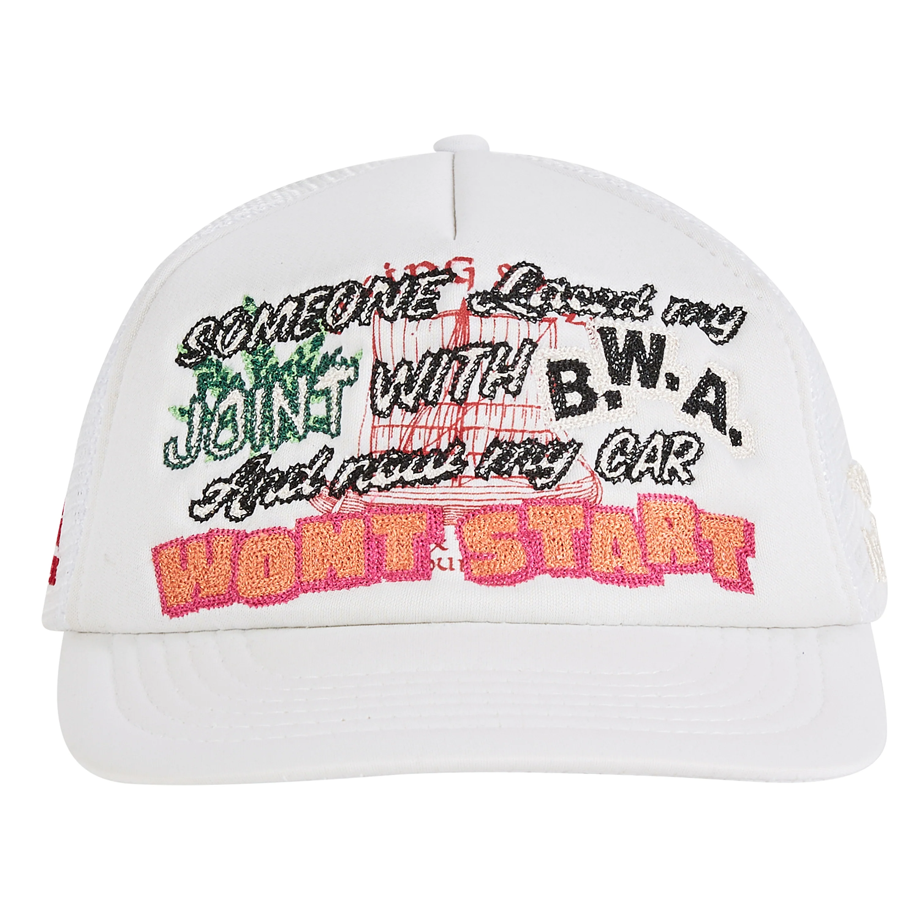 Lace Vintage Hat | White