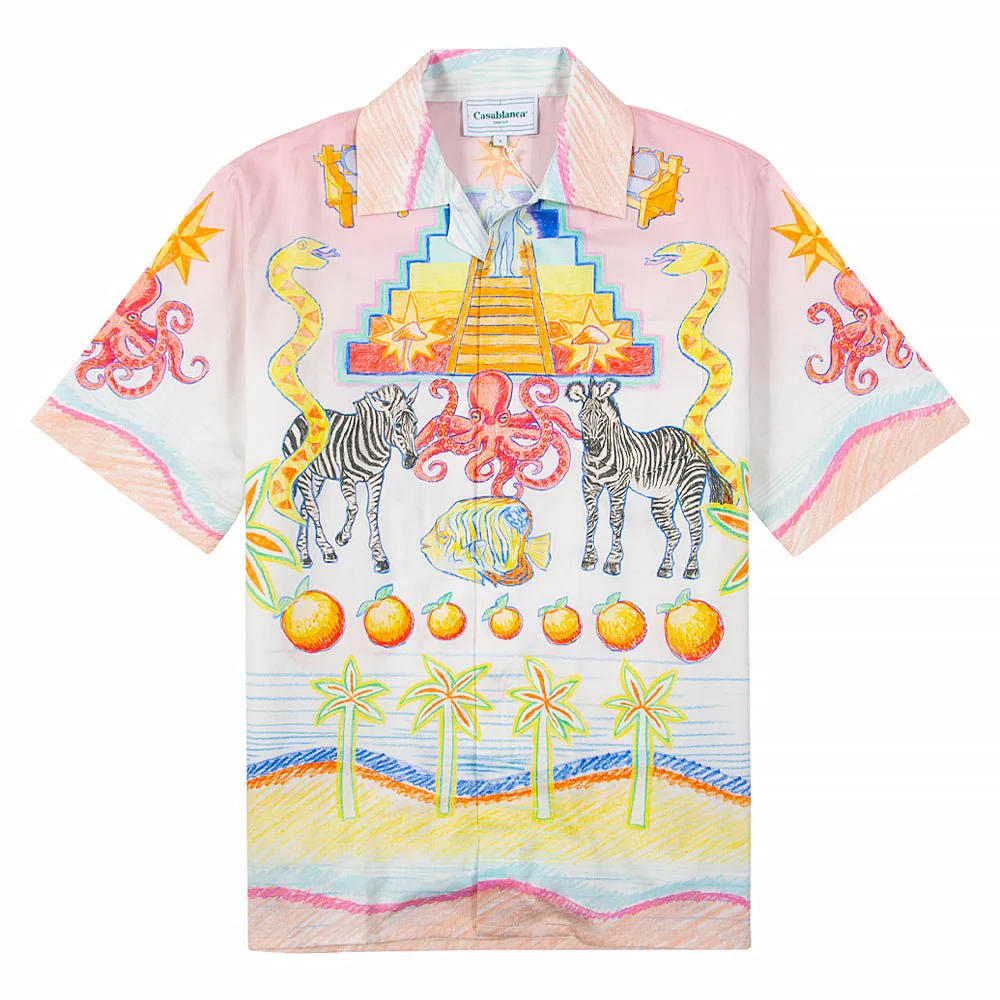 L'Arbe De Vie Silk Shirt