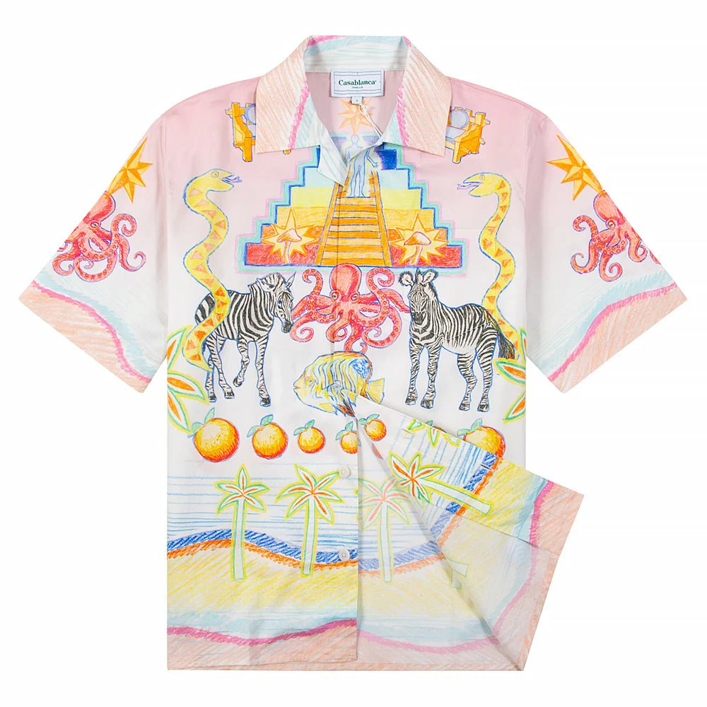 L'Arbe De Vie Silk Shirt - Image 3