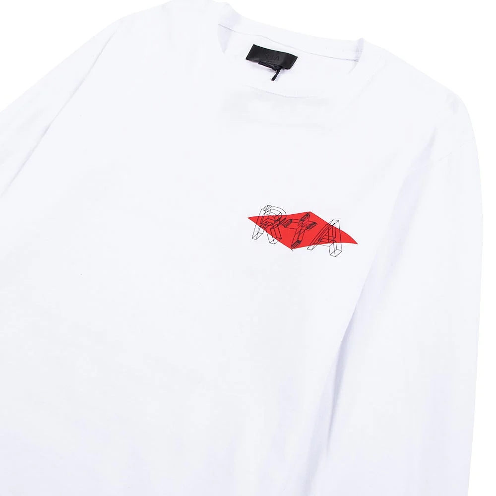 Lawrence L/S Tee | White - Image 3
