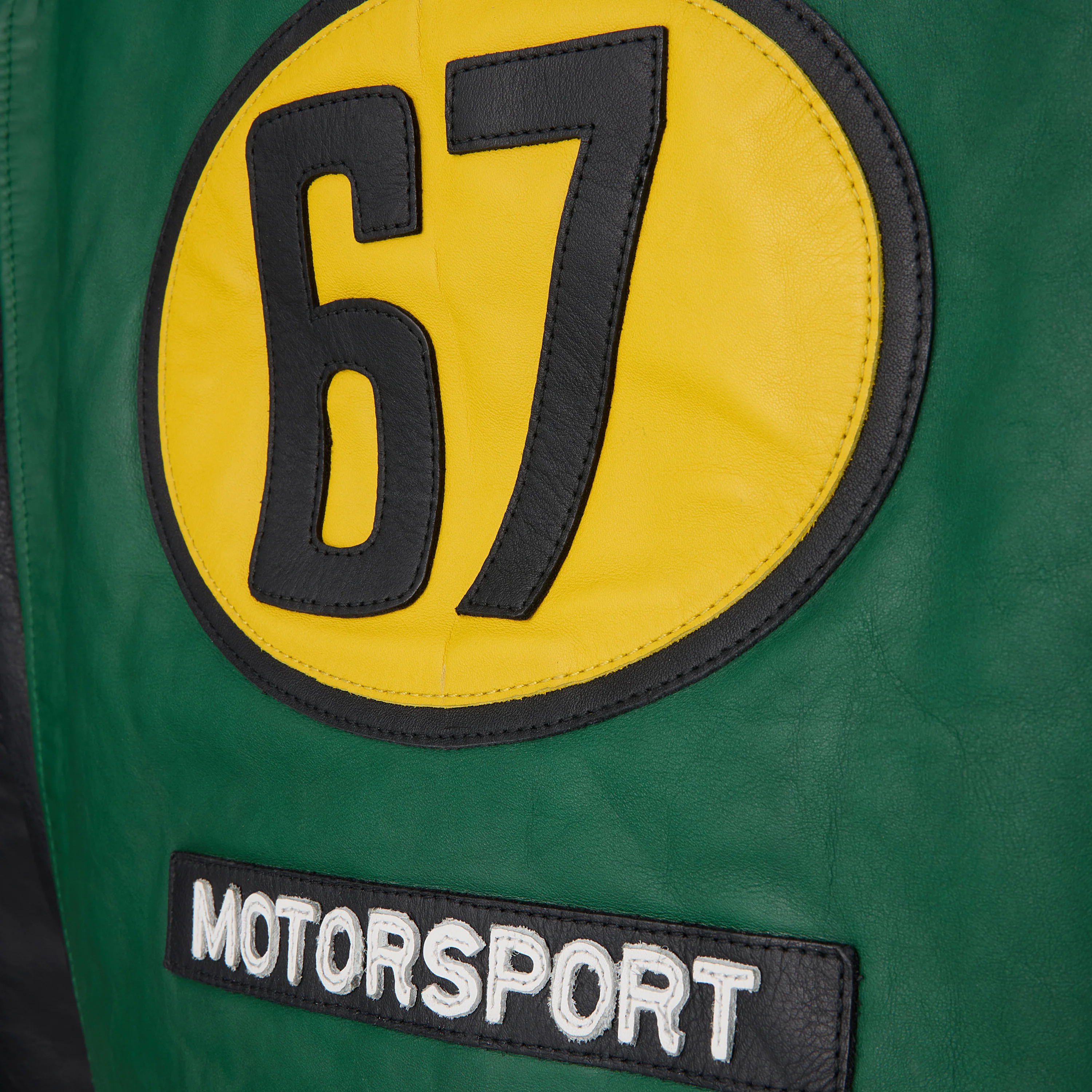 Leather Cafe Racer Jacket - Image 8