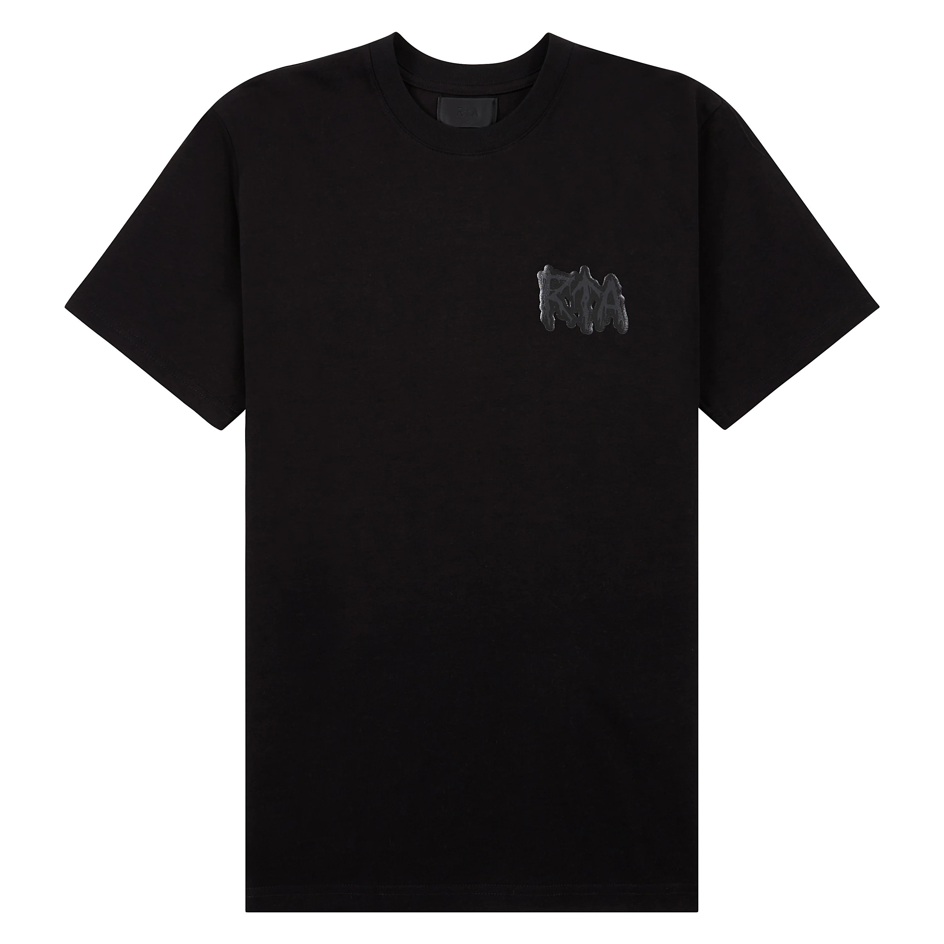 Liam Cyber Metal Tee | Black