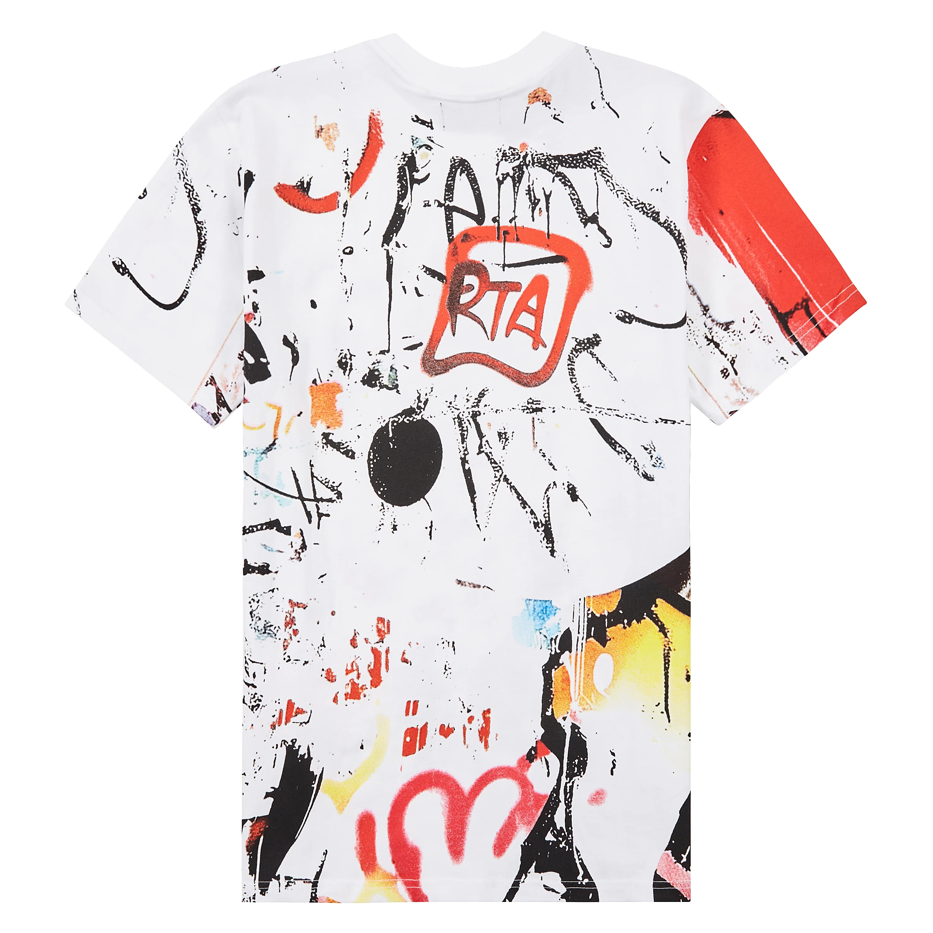 Liam Graffiti Tee | White - Image 4