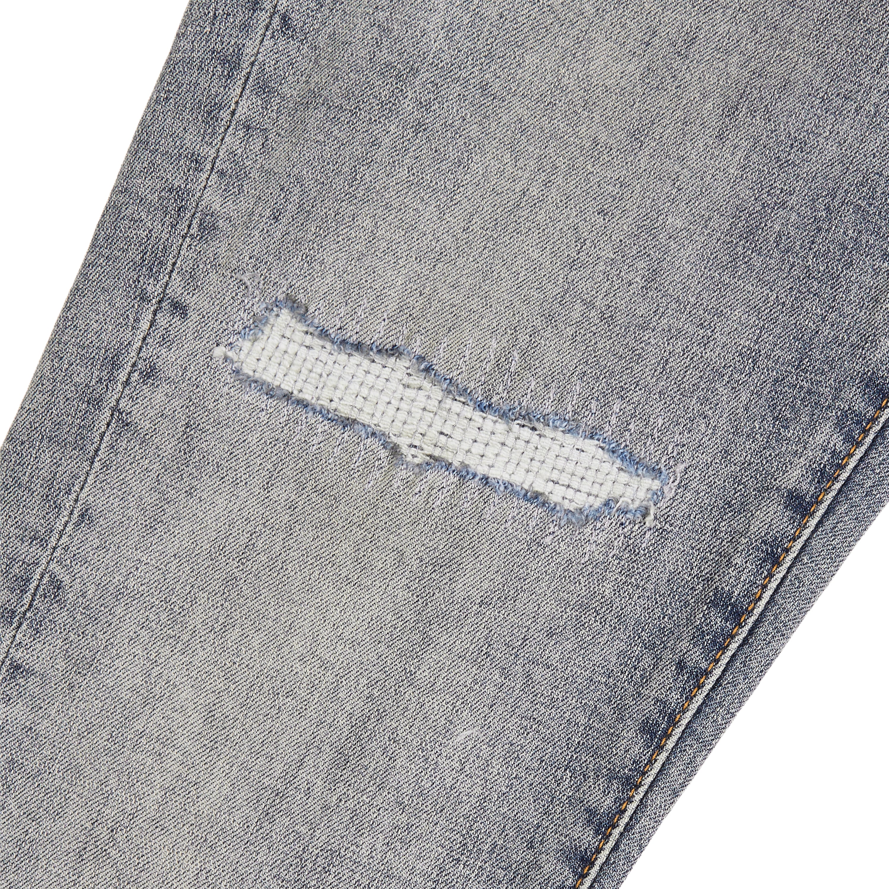 Light Blue Vintage Repair Denim - Image 5