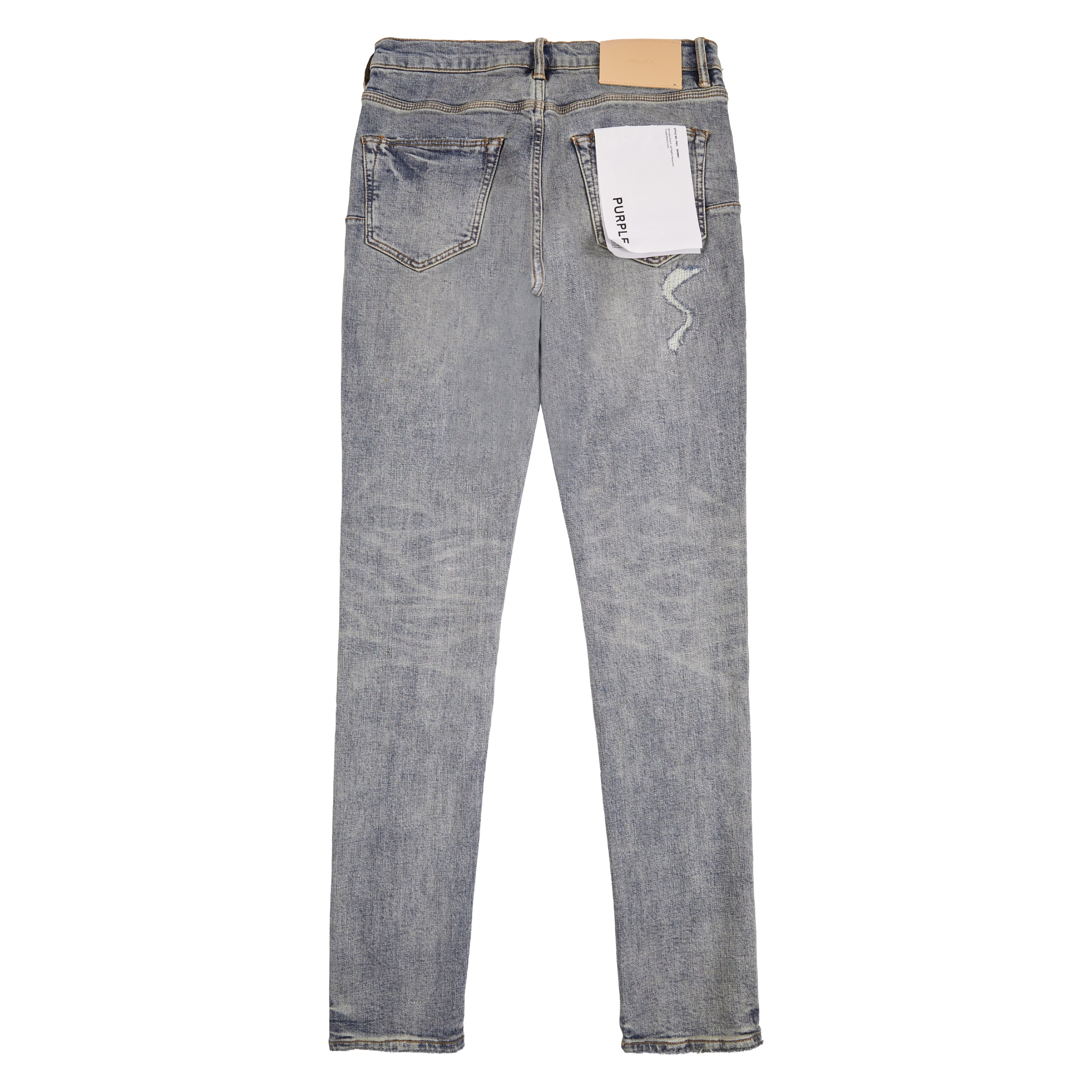 Light Blue Vintage Repair Denim - Image 8