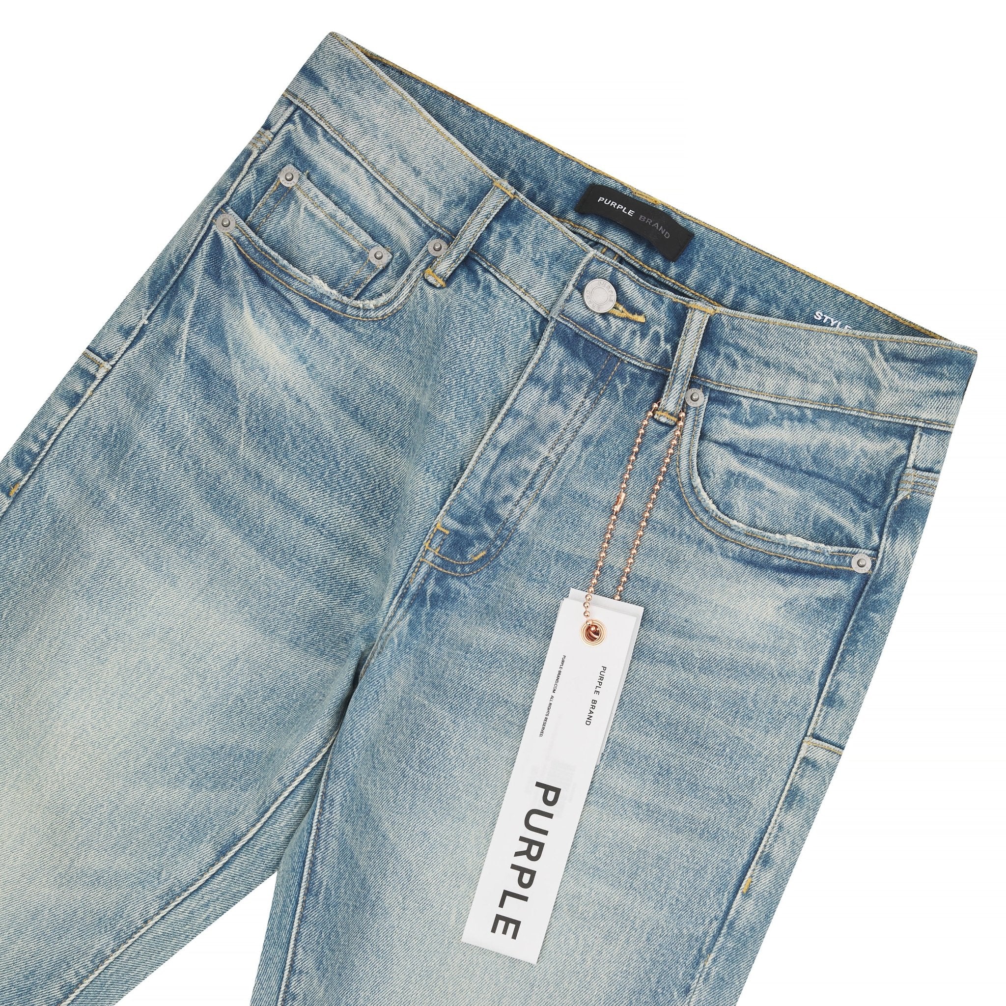 Pinner Coated Flared Denim - Image 2