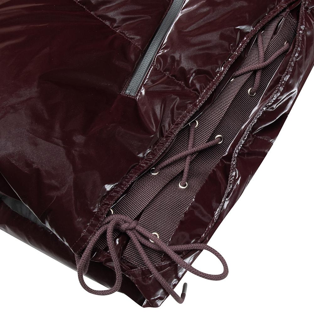 Liquid Nylon Puffer Coat - Image 4