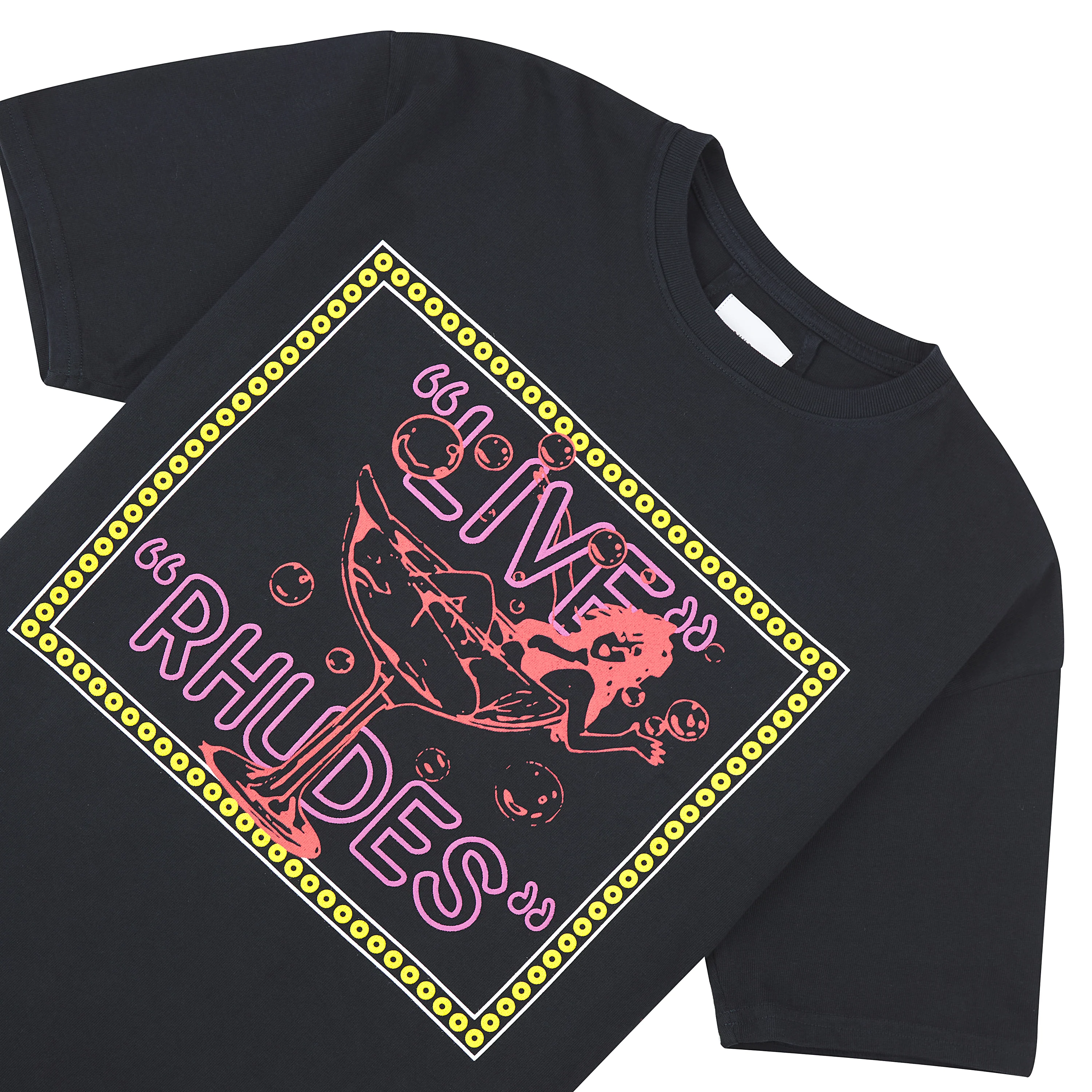 Live Rhudes Tee | Vintage Black - Image 2