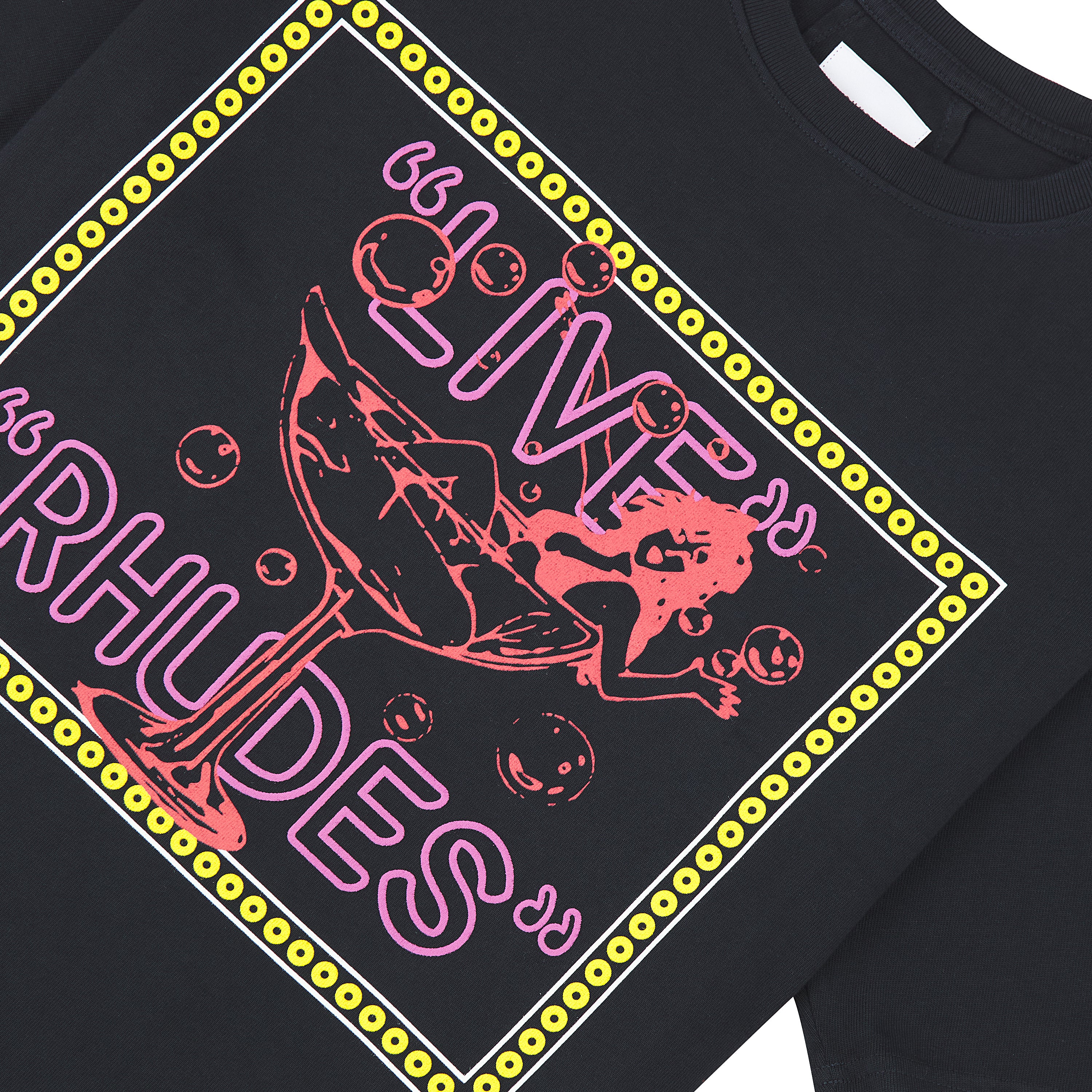 Live Rhudes Tee | Vintage Black - Image 3