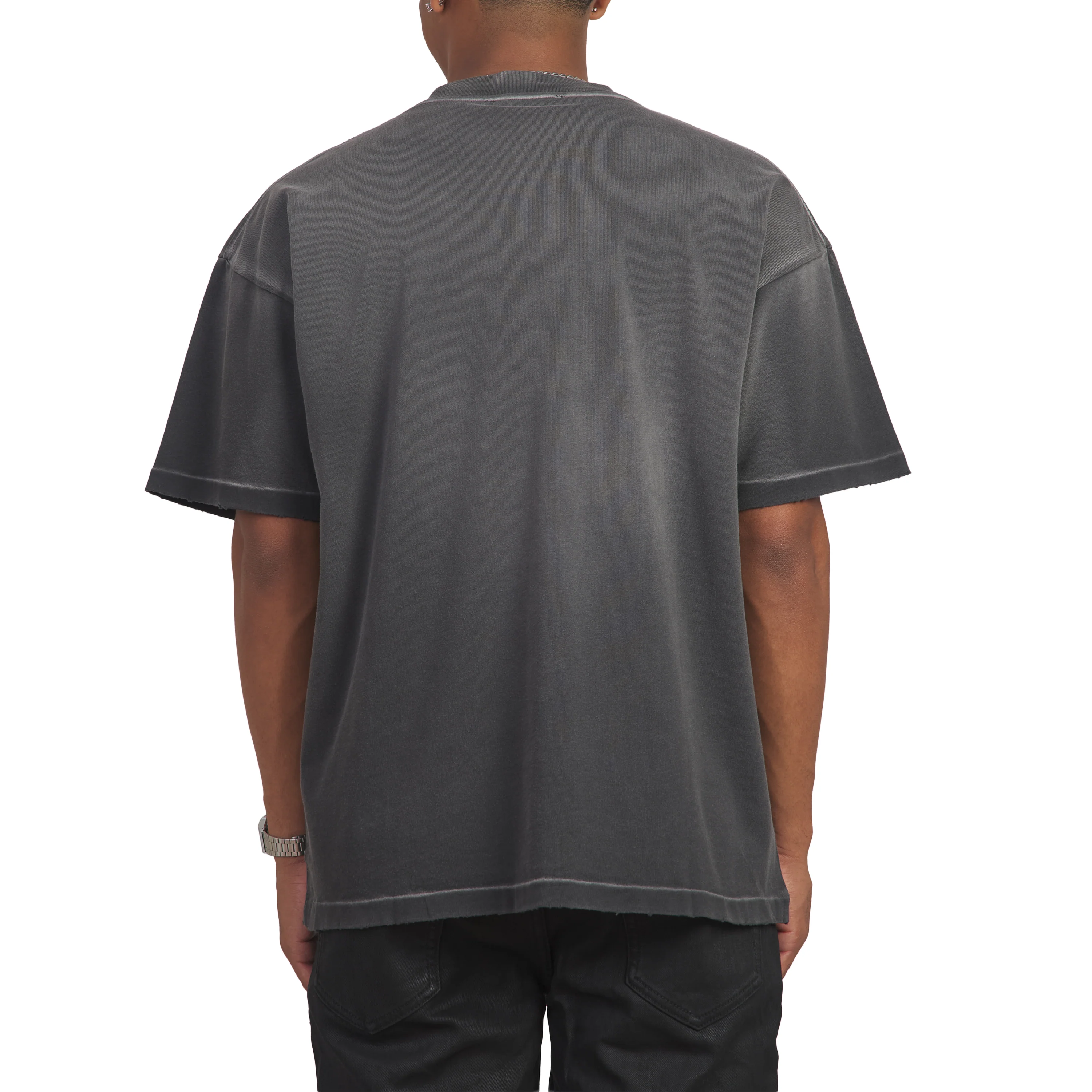 Loaded With Love Tee | Stained Black - Image 5