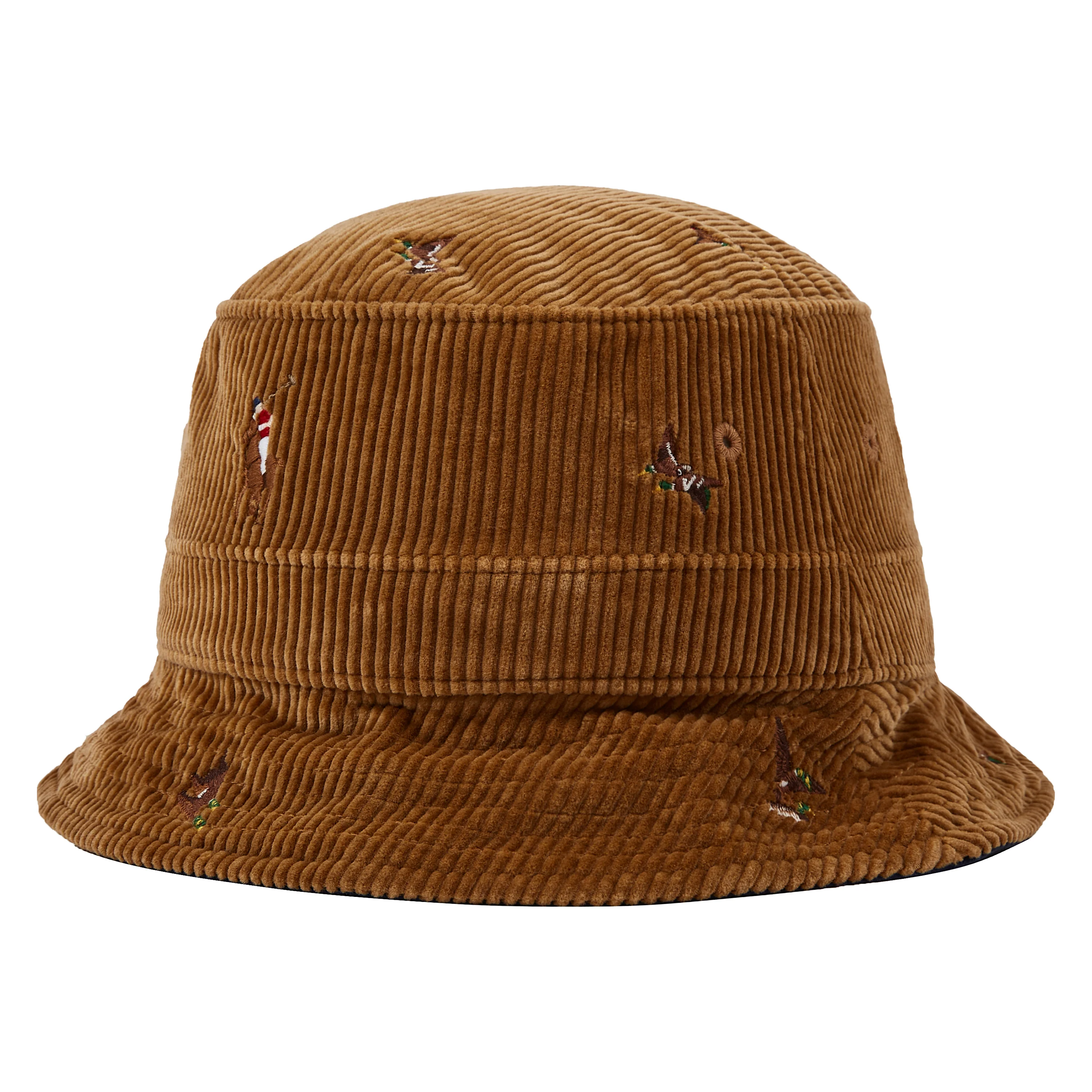 Loft Corduroy Bucket Hat | Golden Brown - Image 2