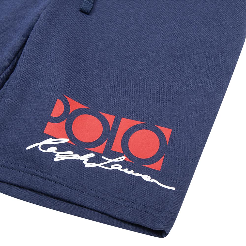 Logo Fleece Shorts | Navy - Image 3