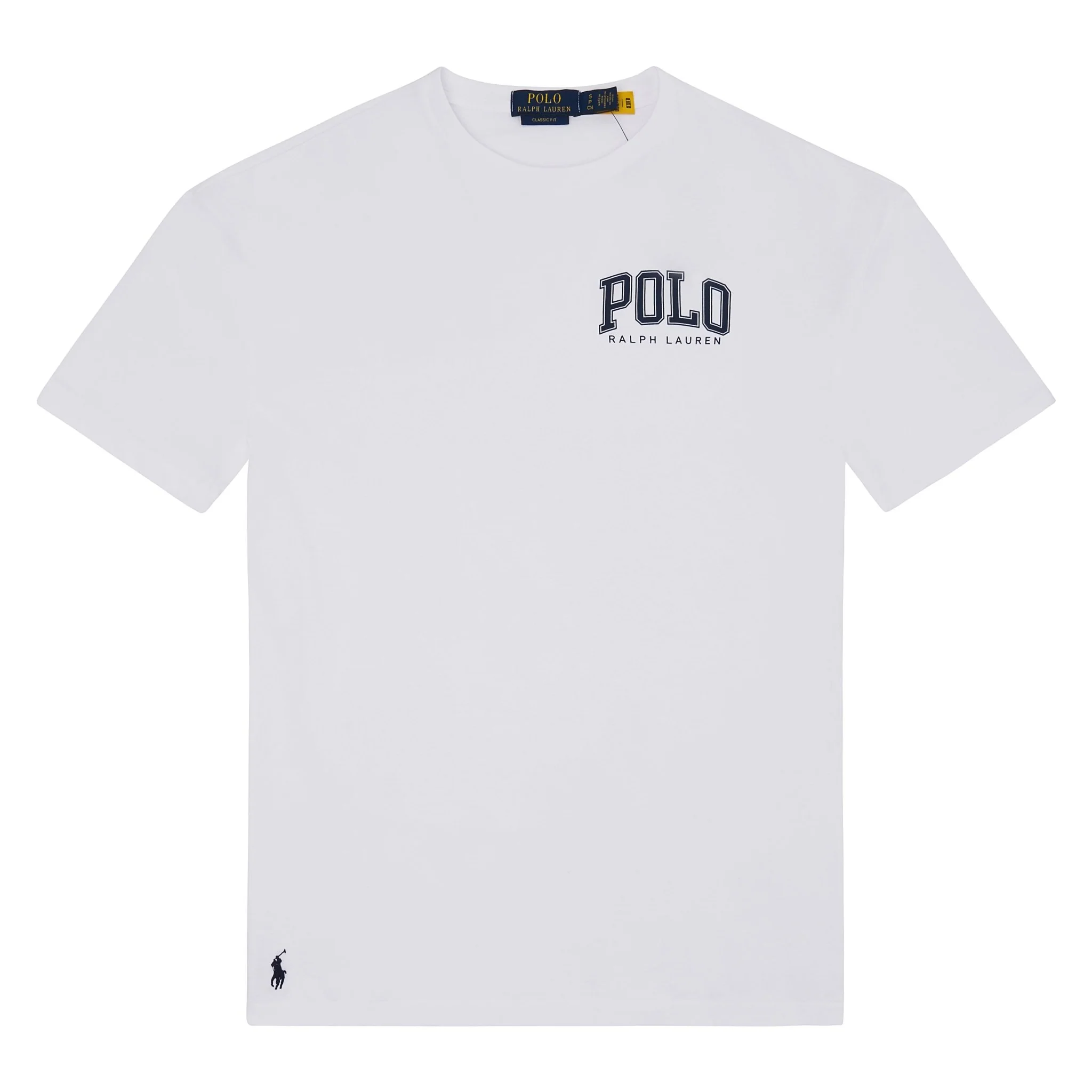 Logo Print Tee | White
