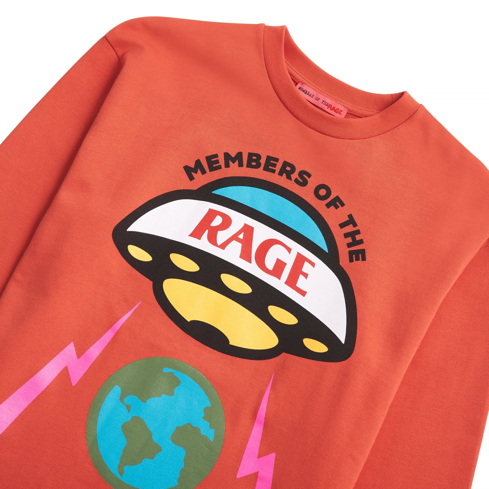 Long Sleeve Logo Tee | Infrared - Image 3