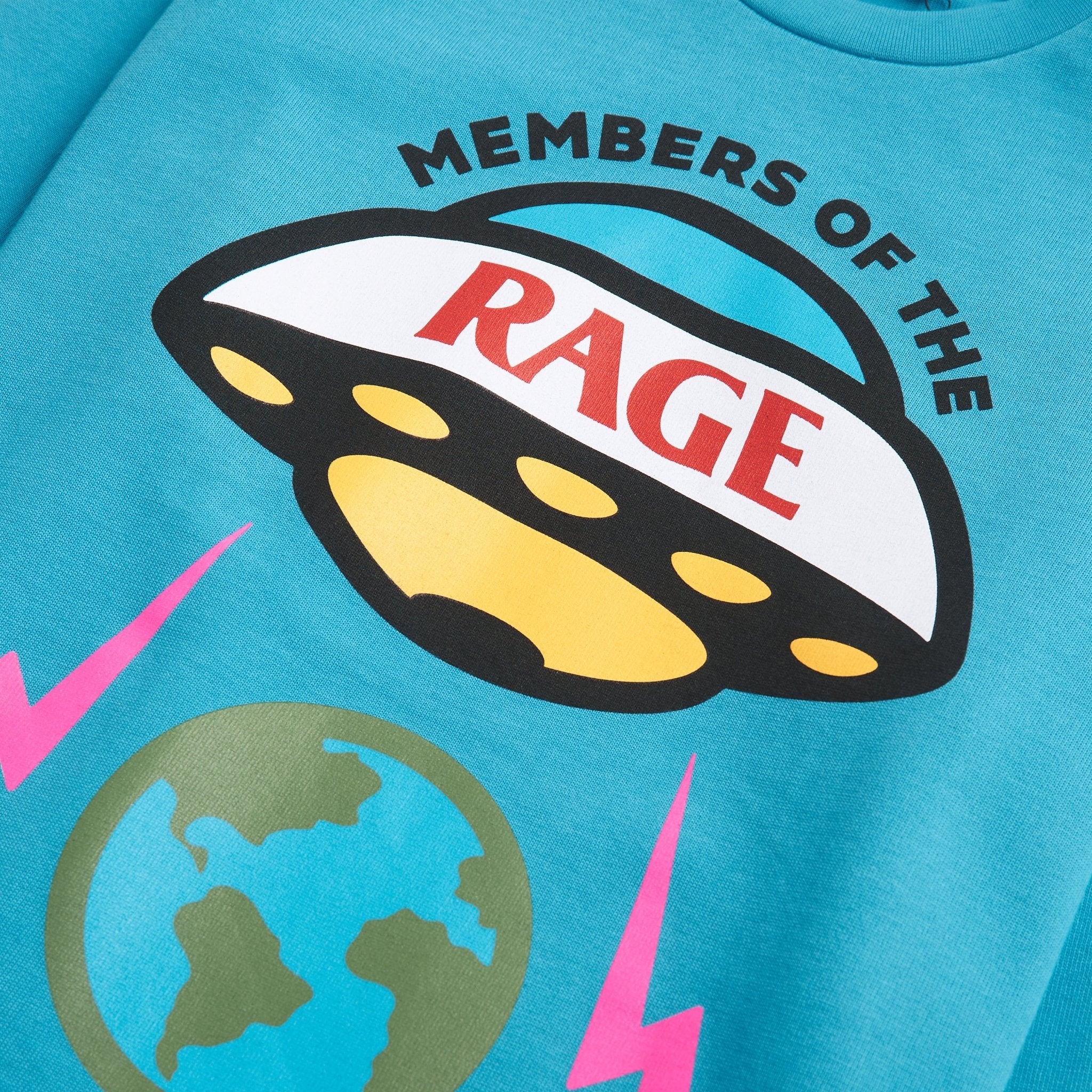 Long Sleeve Logo Tee | Turquoise - Image 2