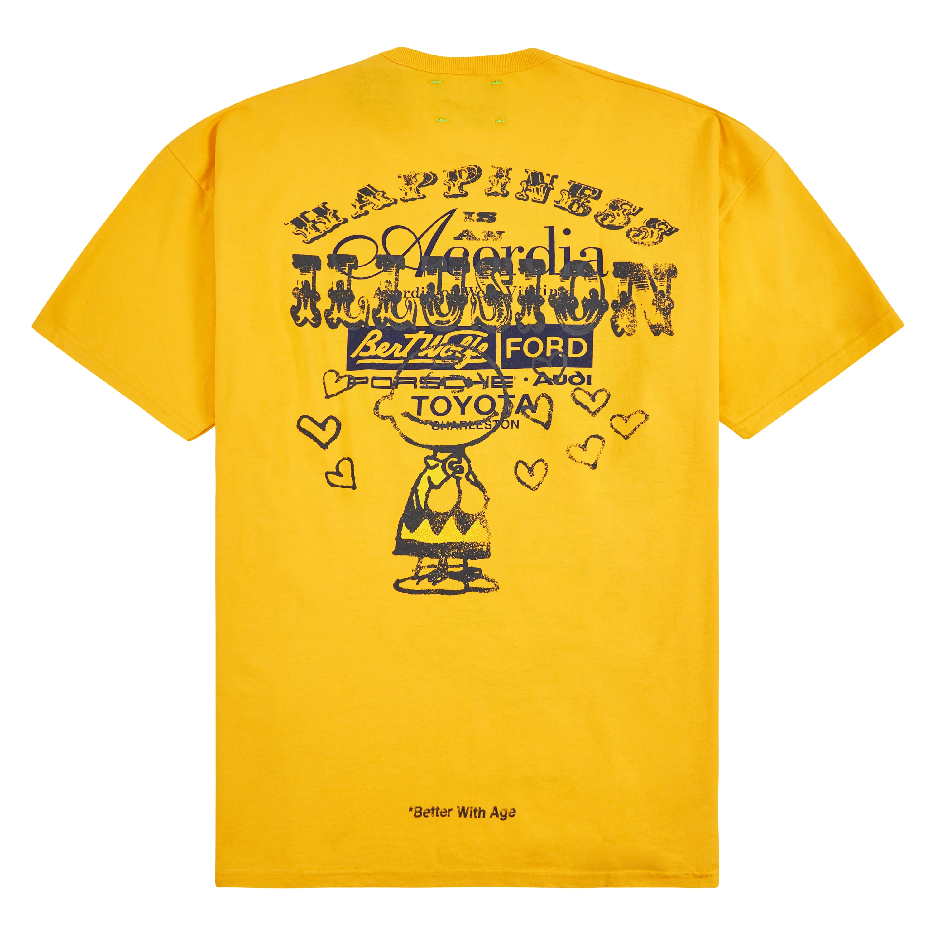 Loosey Tee | Yellow(2XL) - Image 2