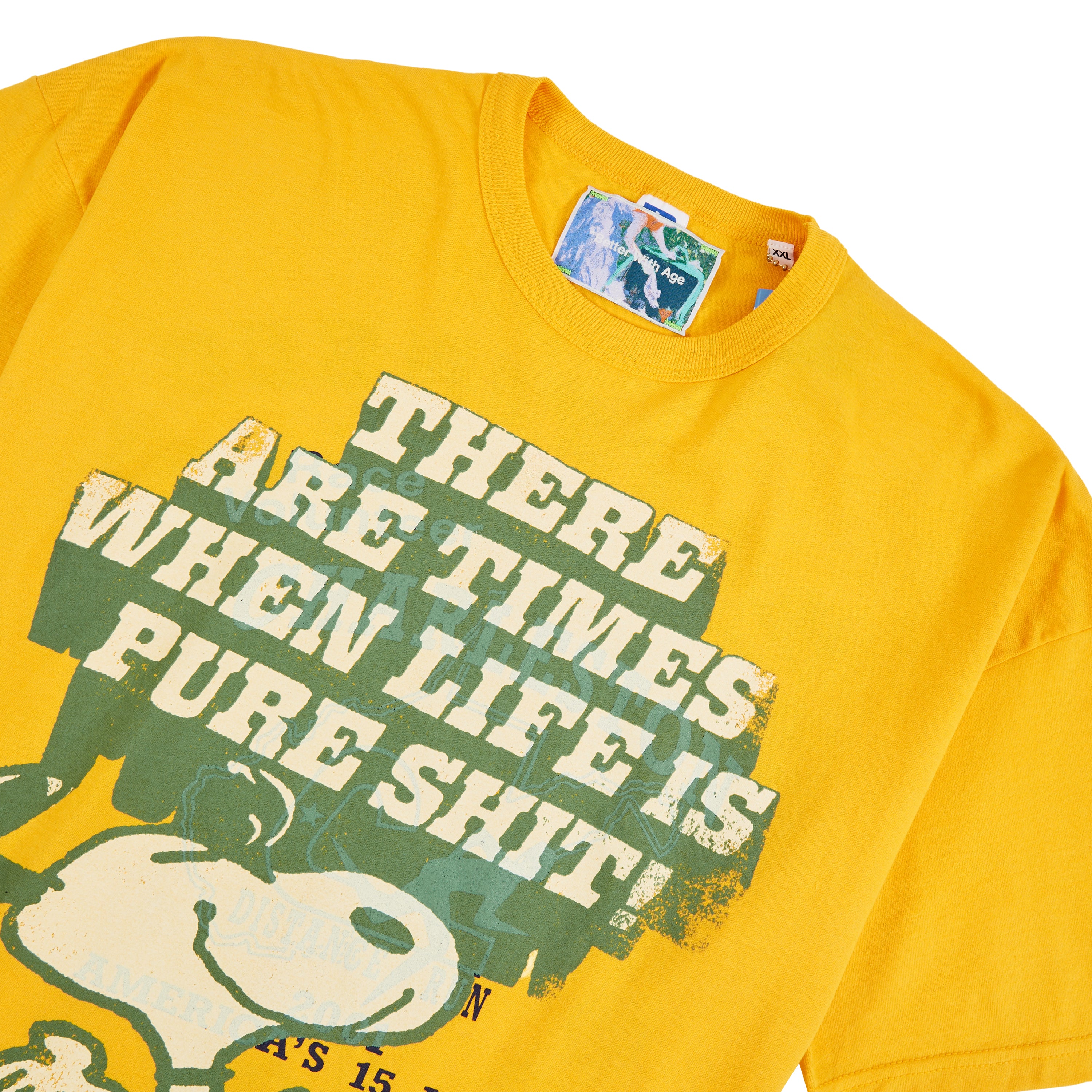 Loosey Tee | Yellow(2XL) - Image 3