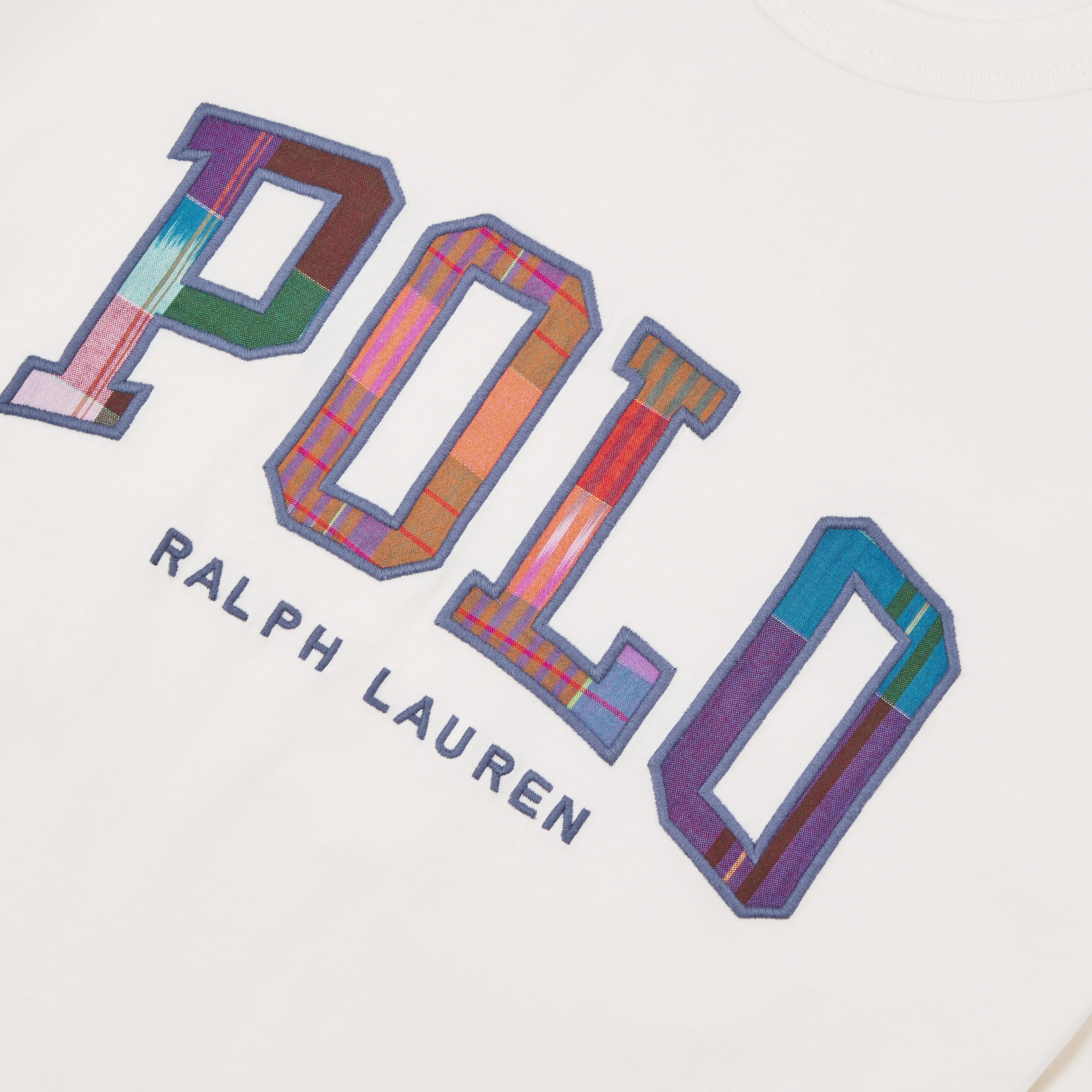 Madras Logo Tee | White - Image 3