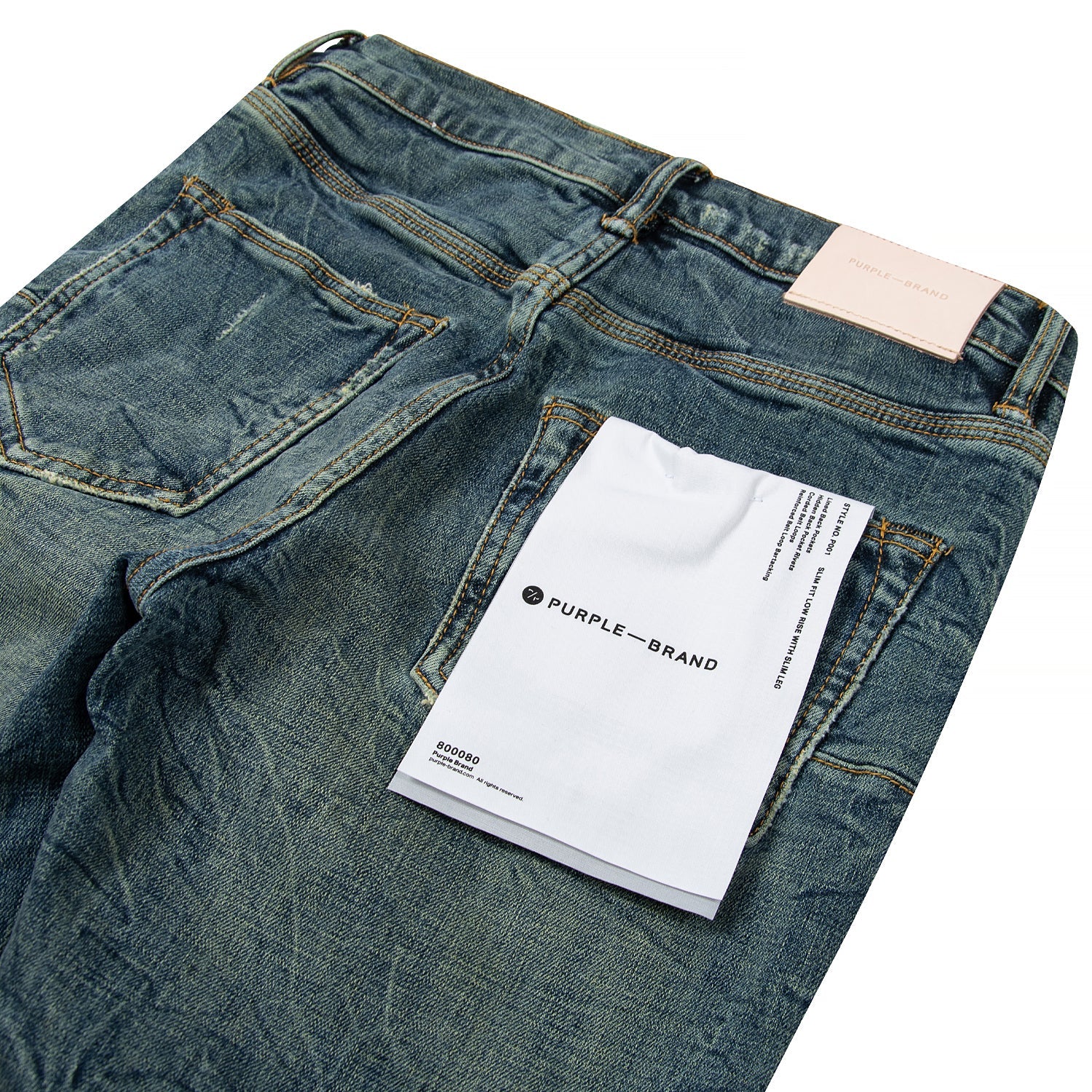 Marred Vintage Verdigris Denim - Image 4