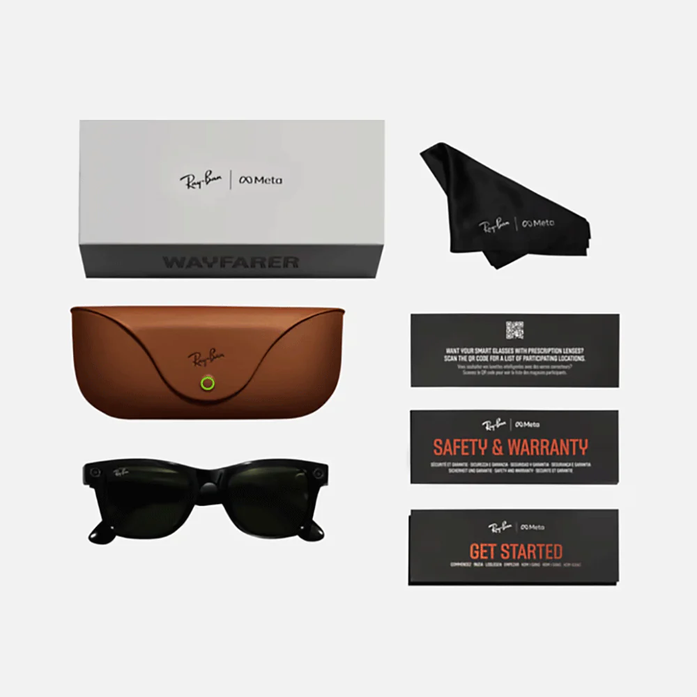 Meta Wayfarer | Shiny Black - Image 7