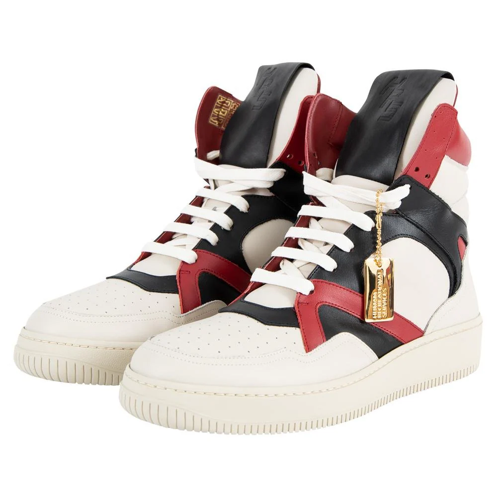 Mongoose Sneaker | Bone/Black/Red - Image 3