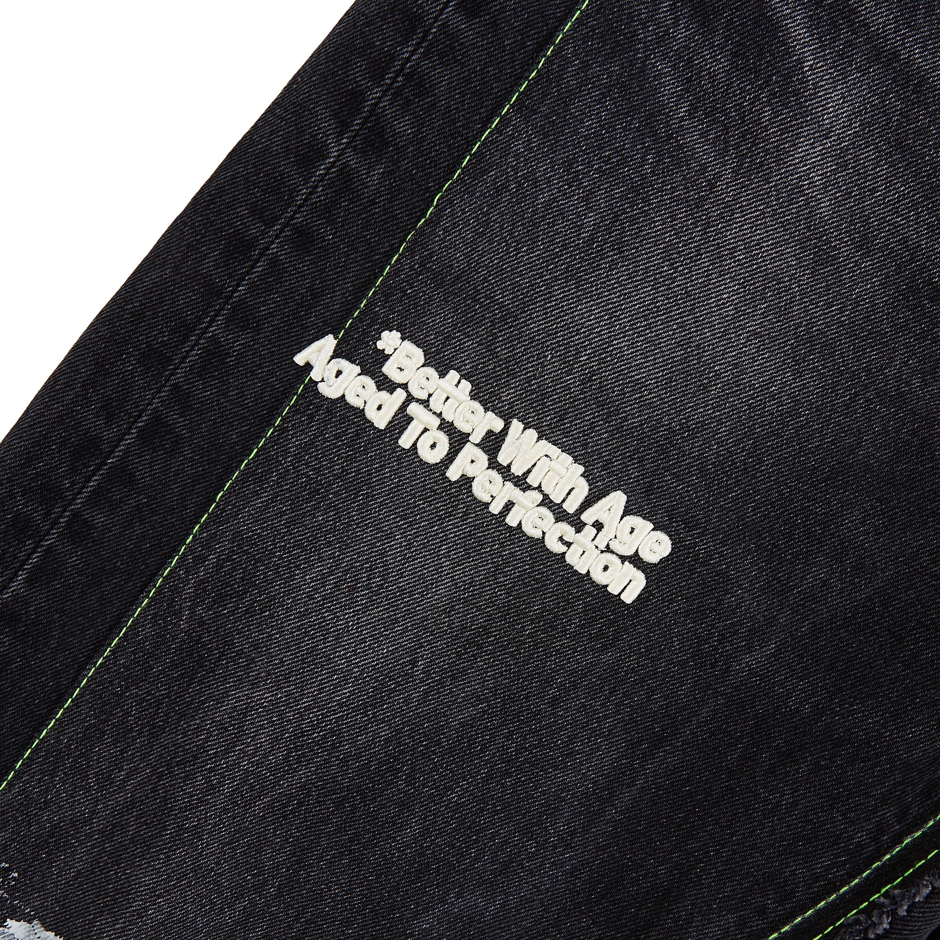 Monroe Triple-Wide Denim Short | Denim Black - Image 4