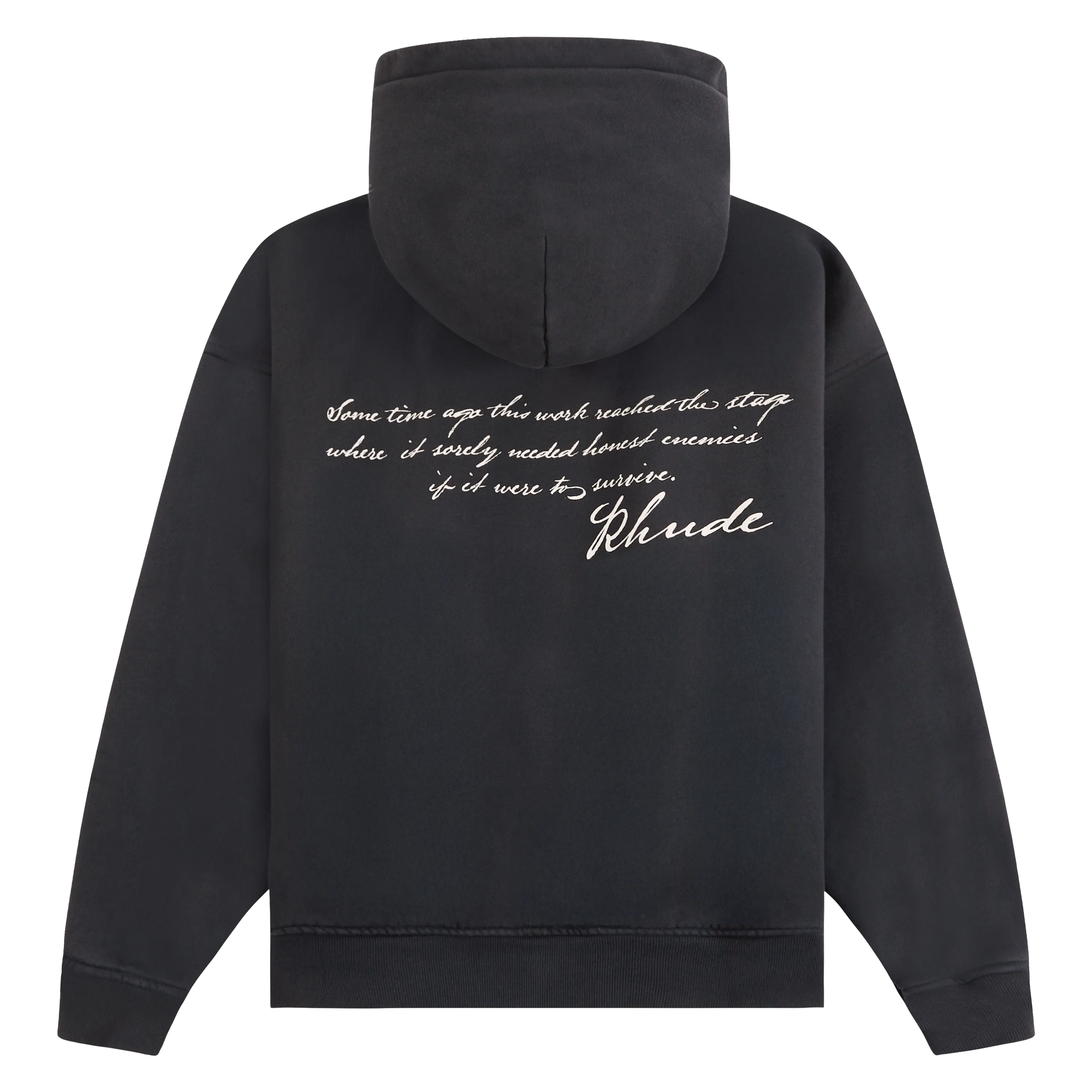 Montenegro Morada Hoodie | Vintage Black/White - Image 6