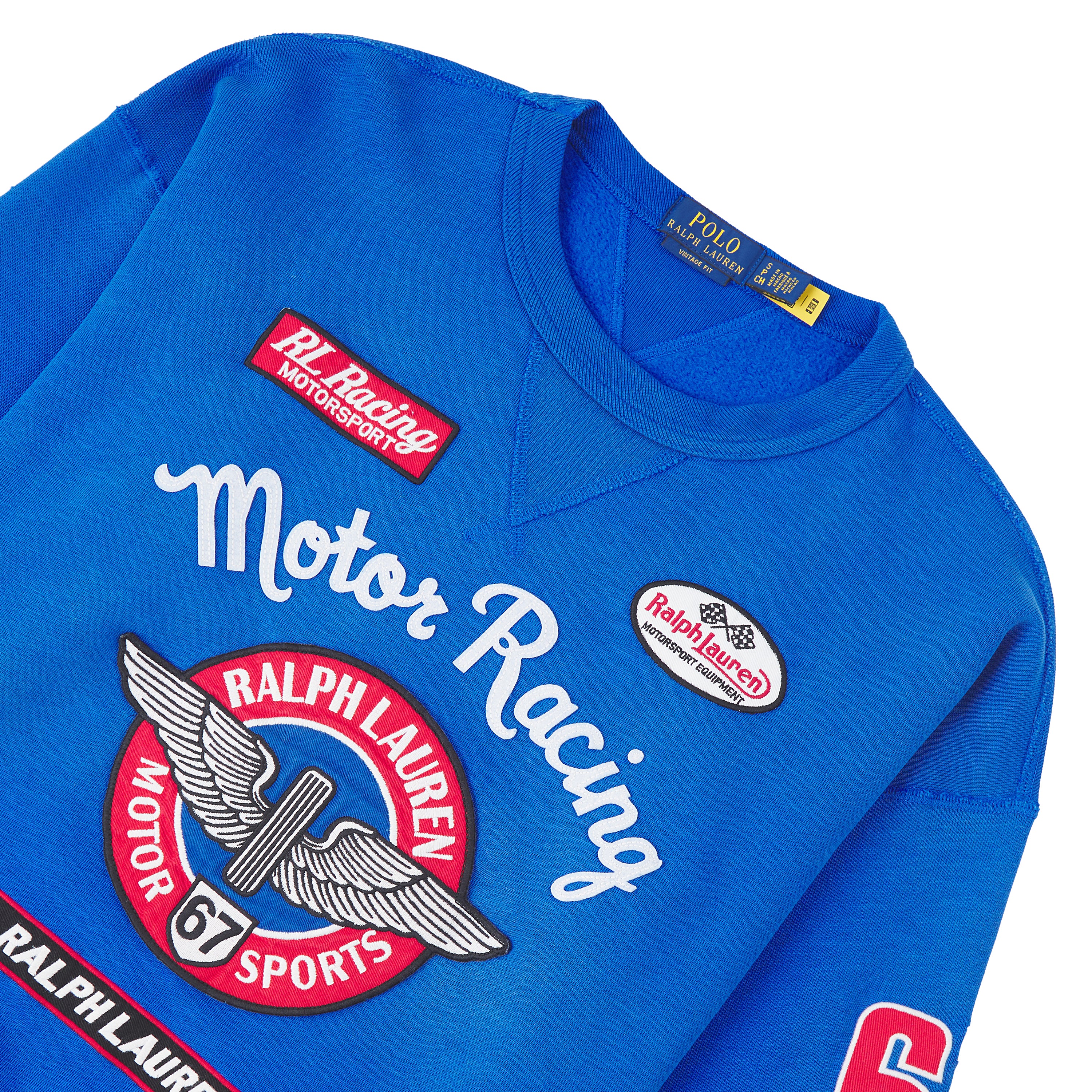 Motor Racing Sweatshirt | Heritage Blue - Image 3