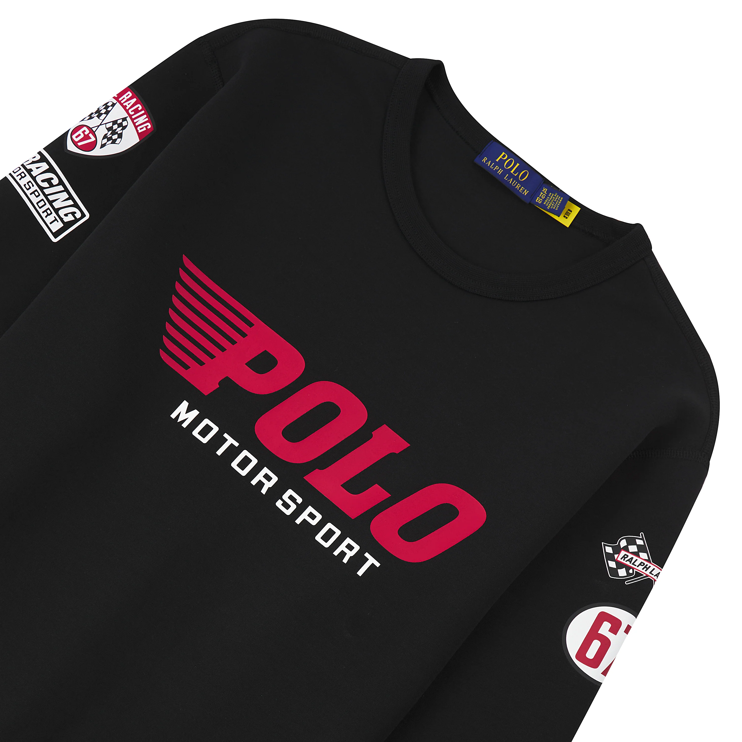 Motorsport Sweatshirt | Polo Black - Image 2