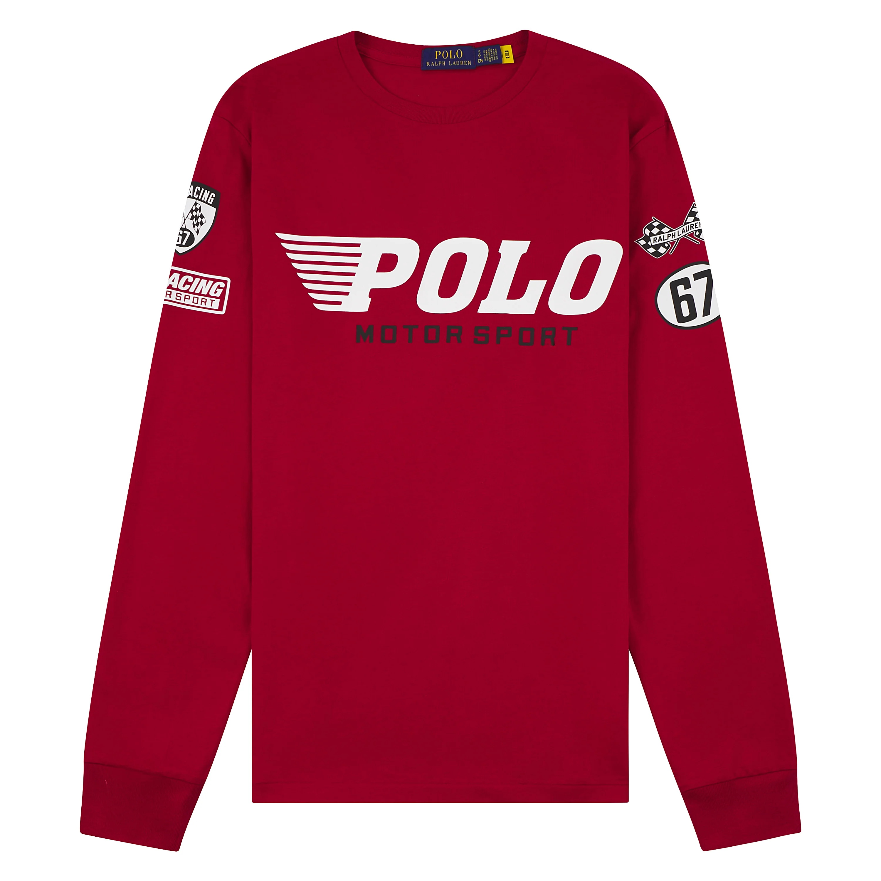 Motorsport L/S Tee | Red