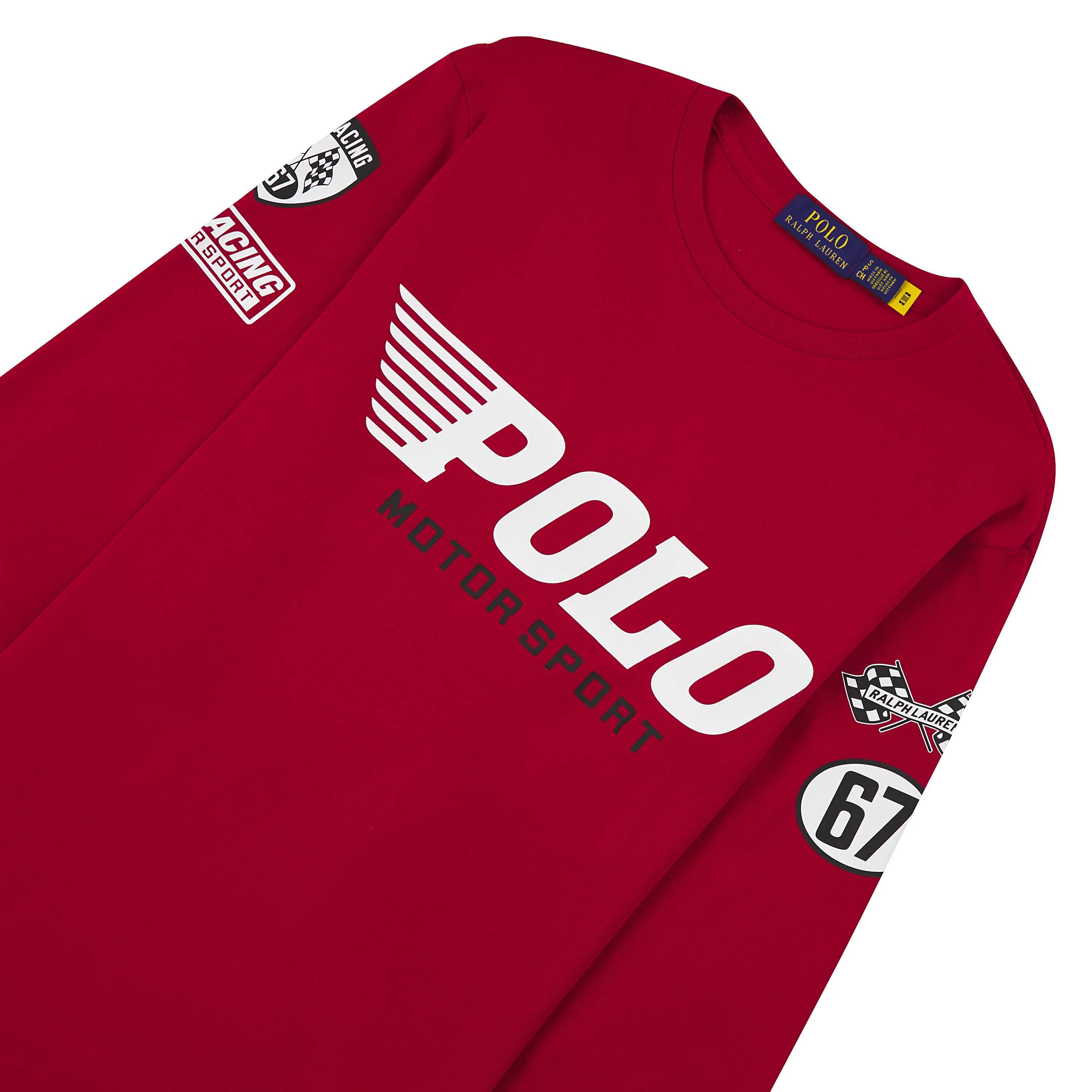 Motorsport L/S Tee | Red - Image 2