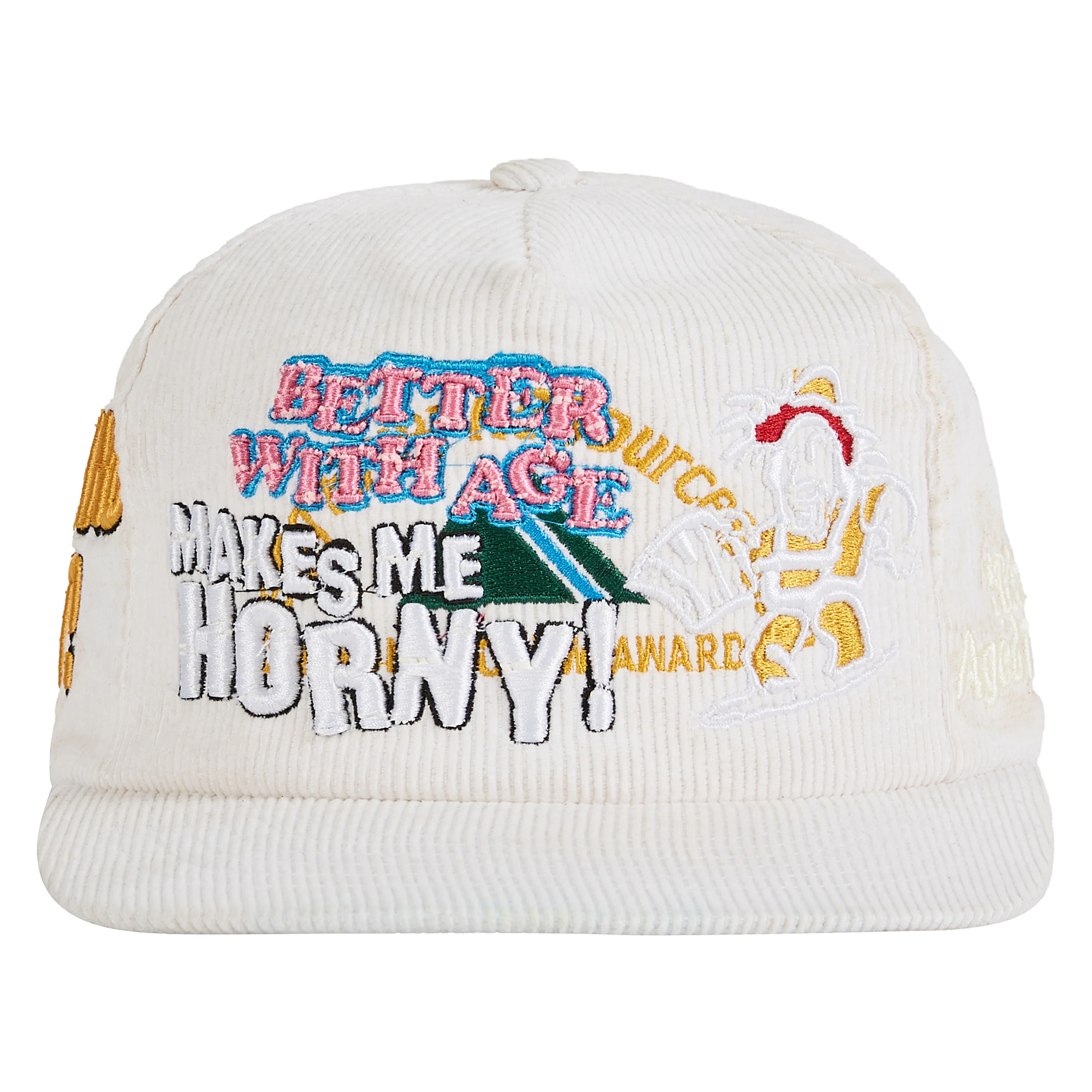 Nowhere Vintage Hat | Suede White