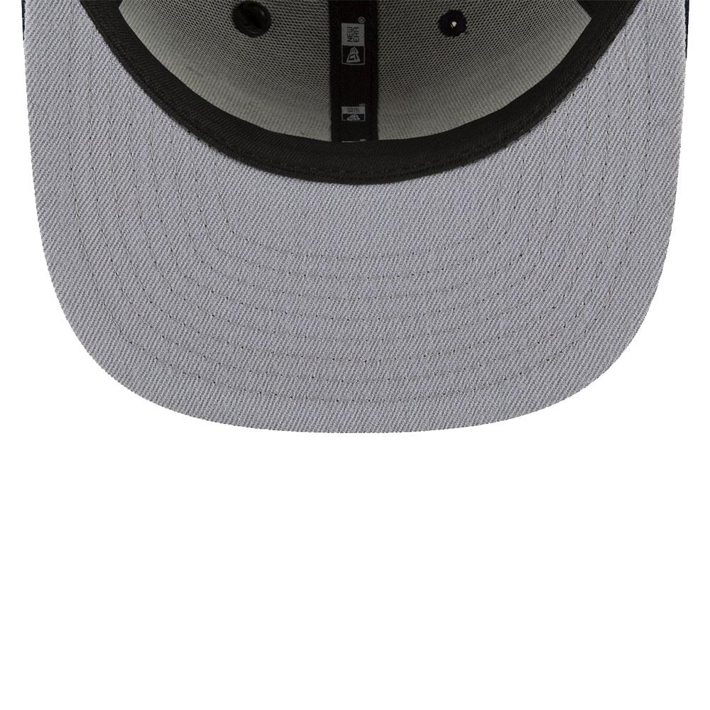 Navy Boy Crown Old School Snapback - Image 3