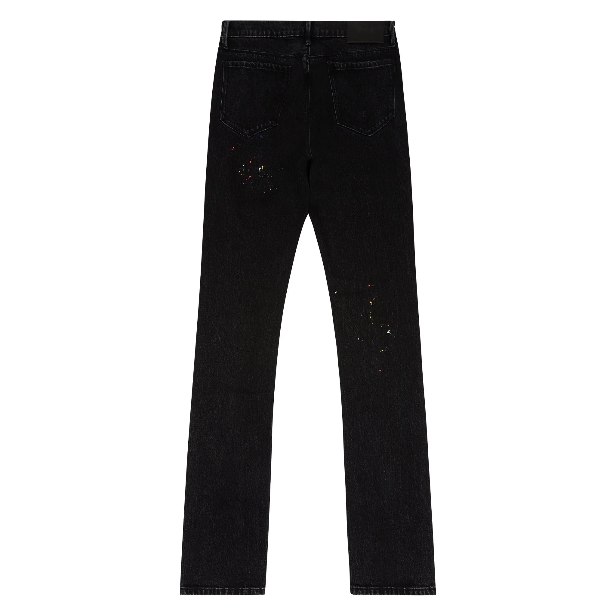 Olivier Black Paint Denim - Image 4
