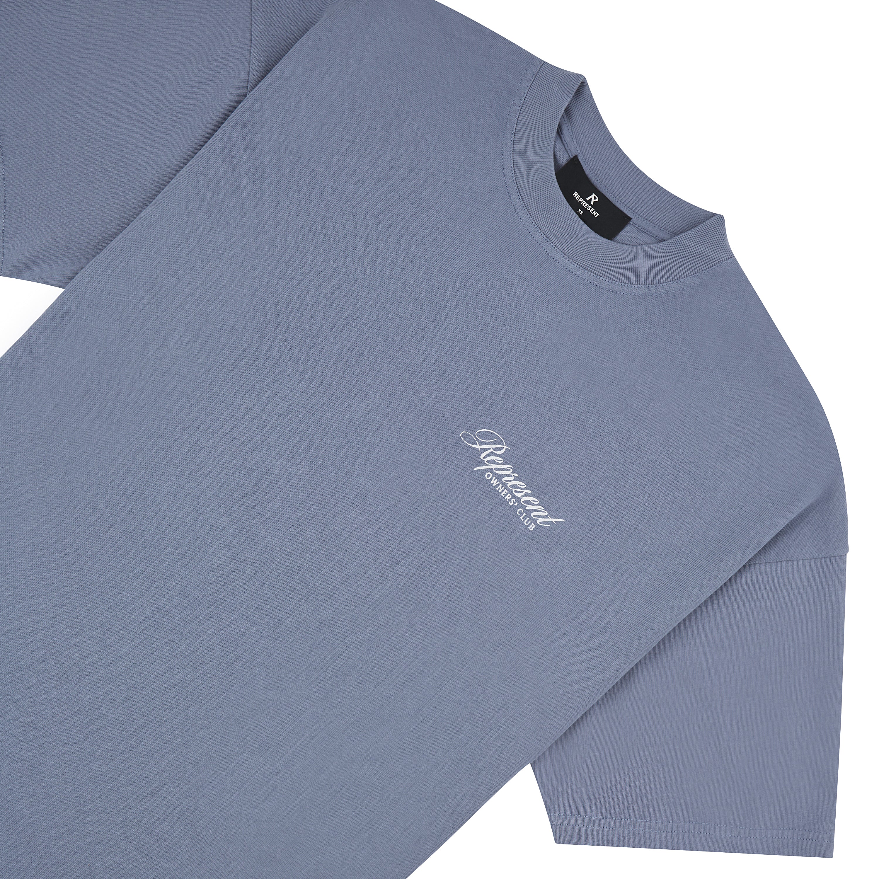 Owners Club Script Tee | Dusty Blue - Image 3