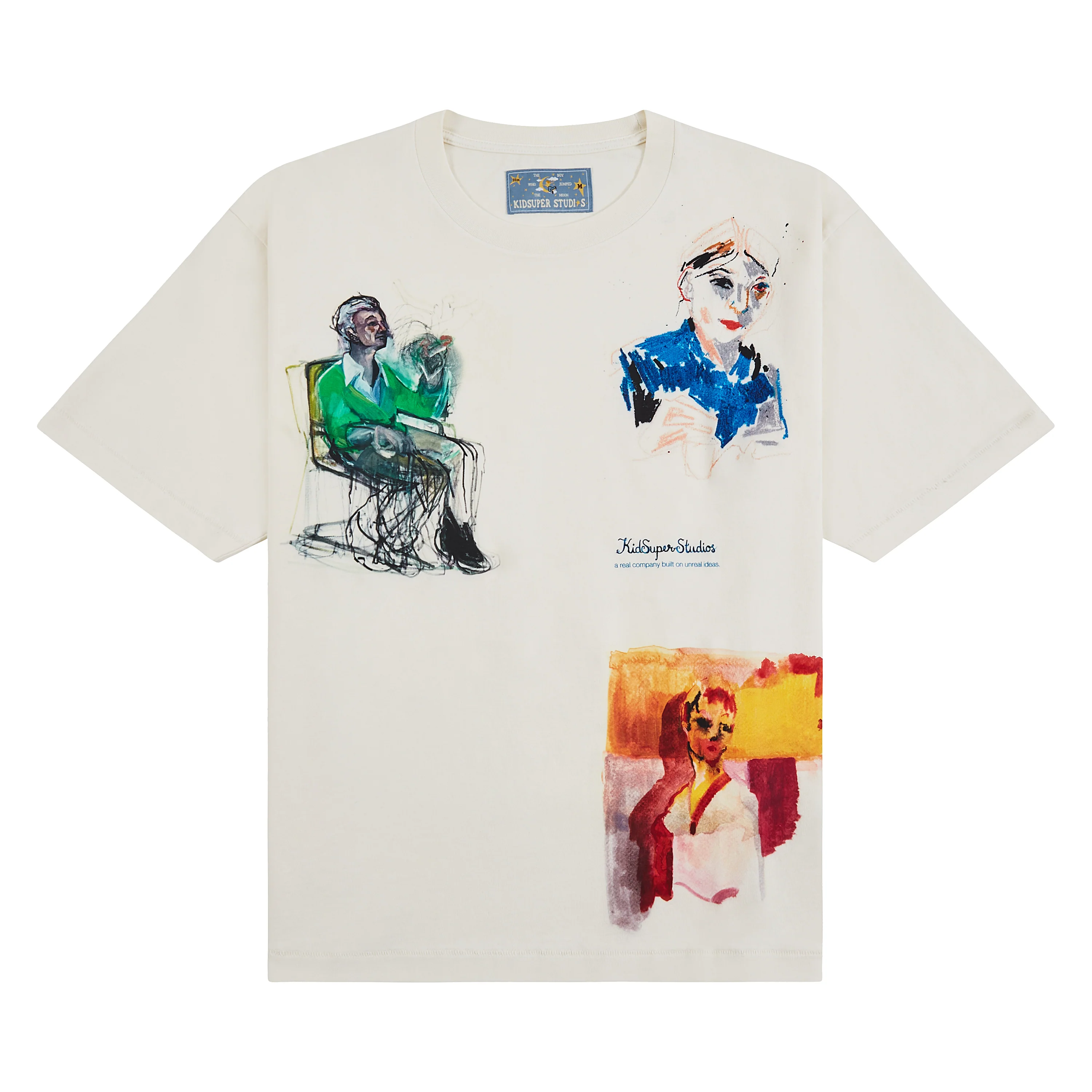 Paintings Tee | Natural