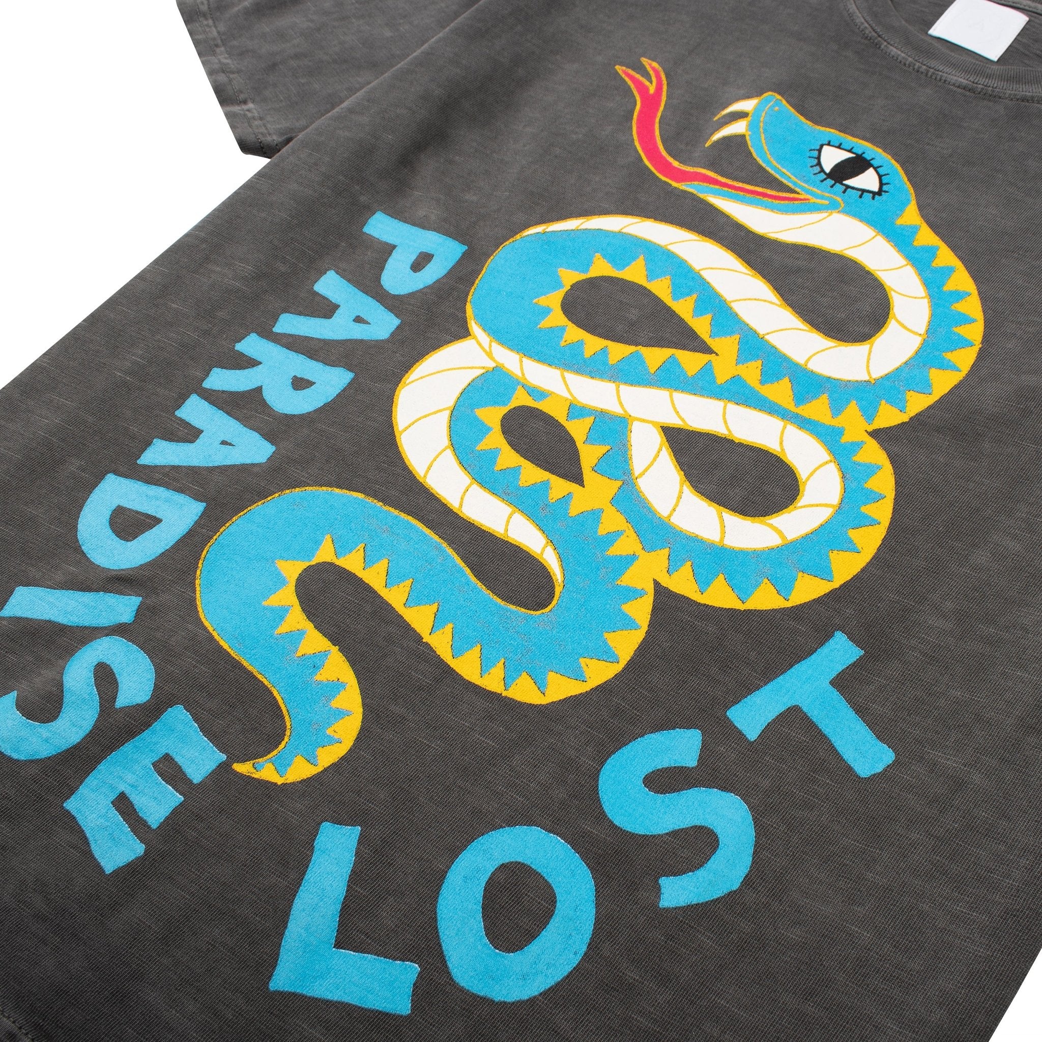 Paradise Snake Tee | Jet Black - Image 3