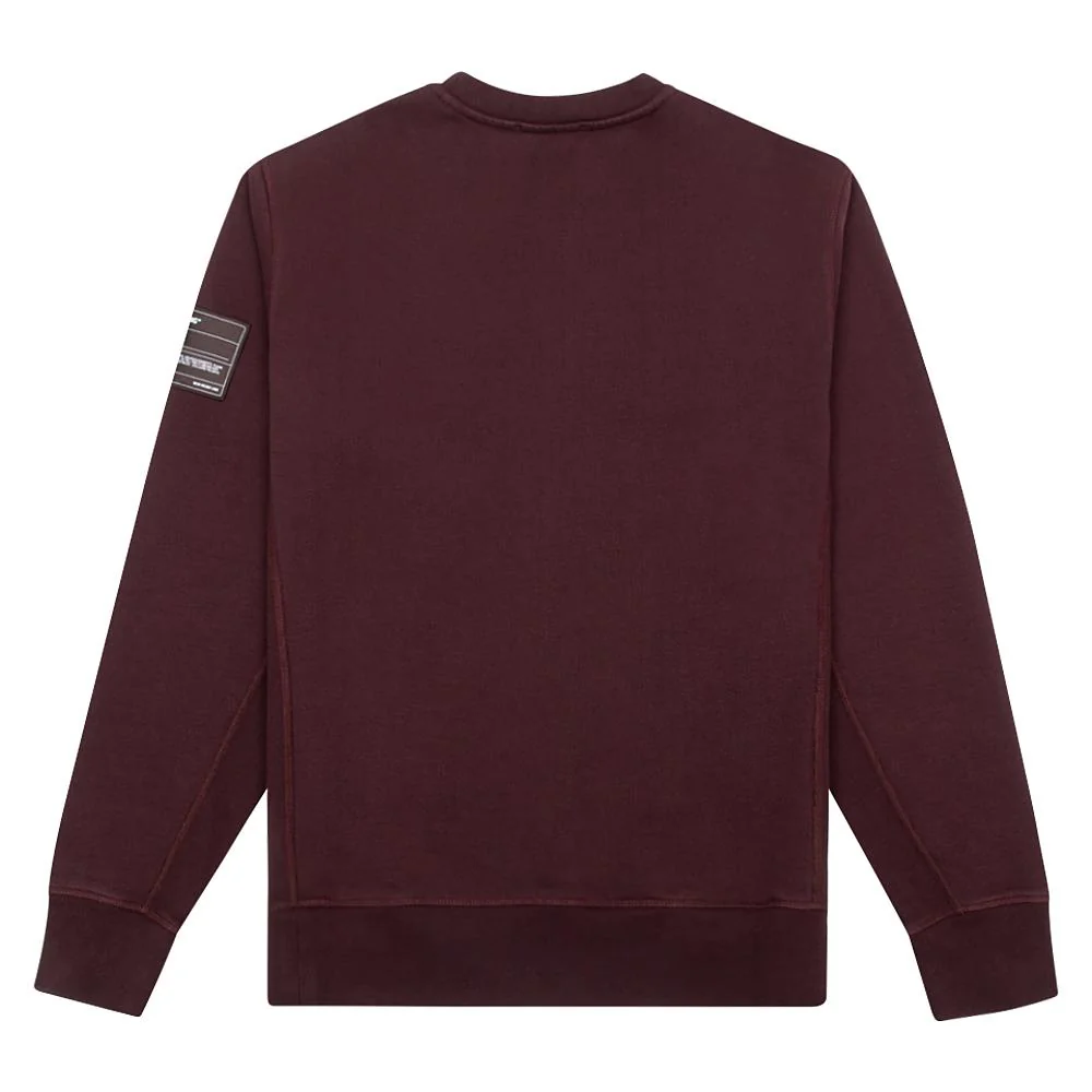 Patch Sweatshirt | Crimson Night - Image 5