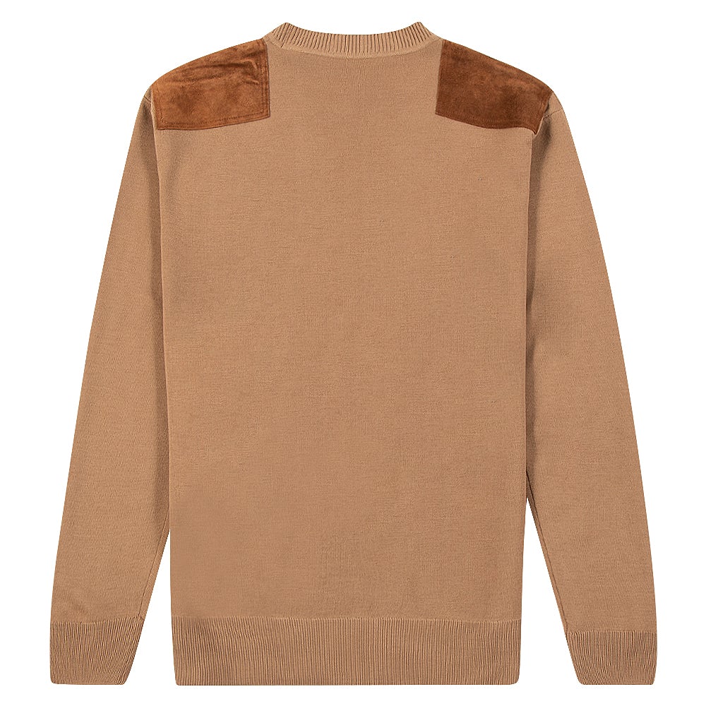 Patch Sweatshirt | Sand - Image 4