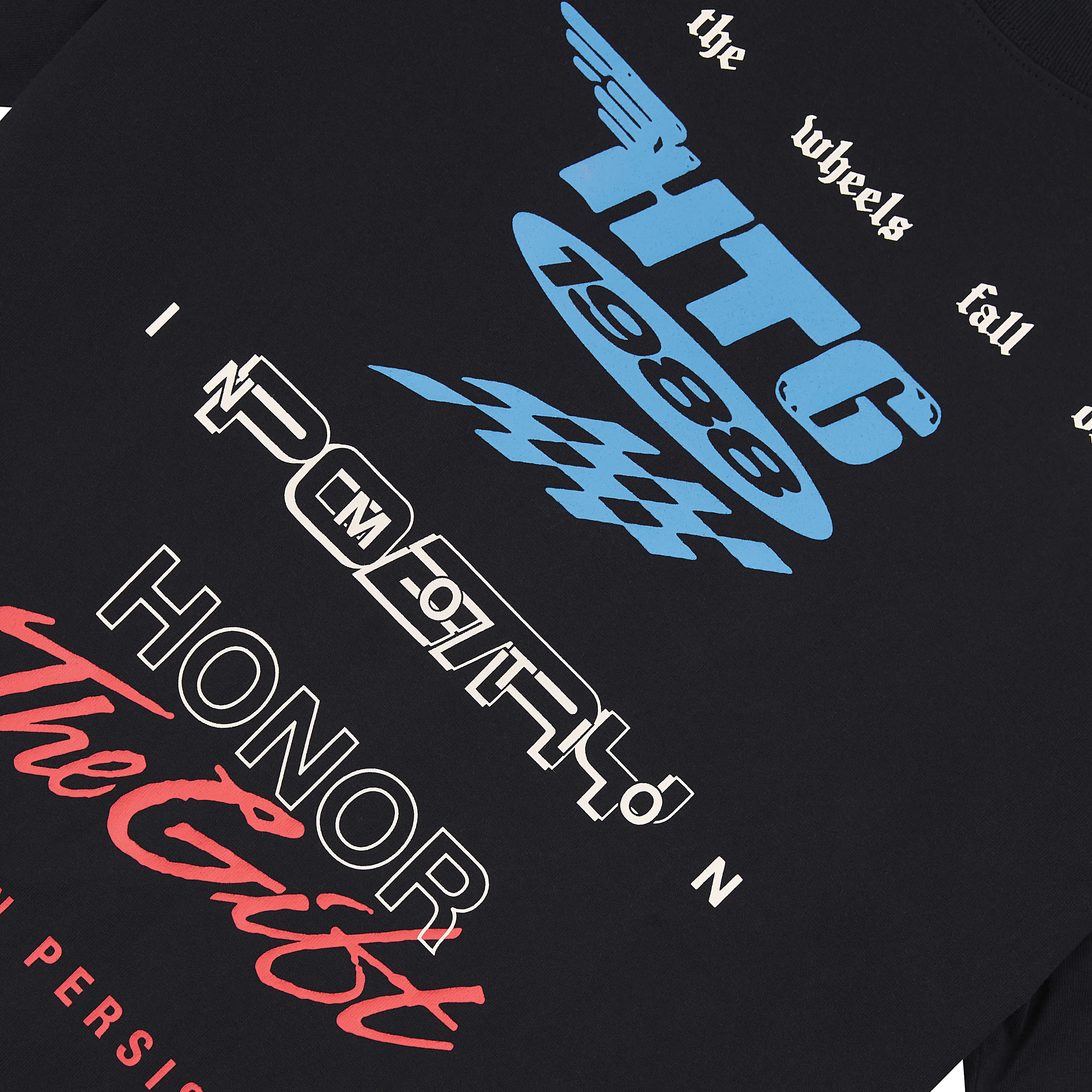 Persistence Race Tee | Black - Image 3