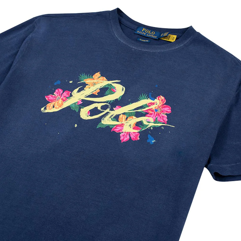 Petals Tee | Navy - Image 2